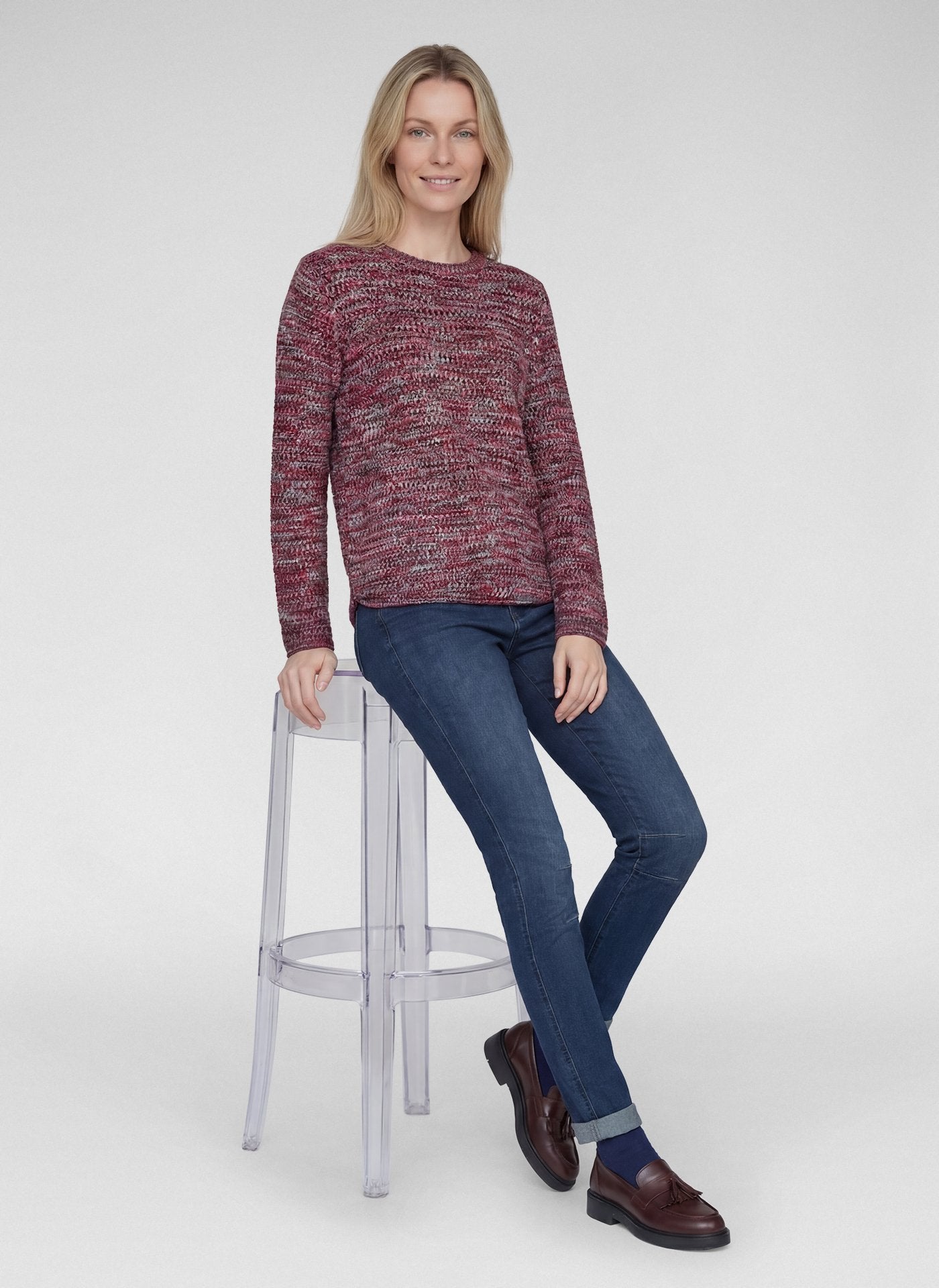 Rabe Damen Pullover Merlot