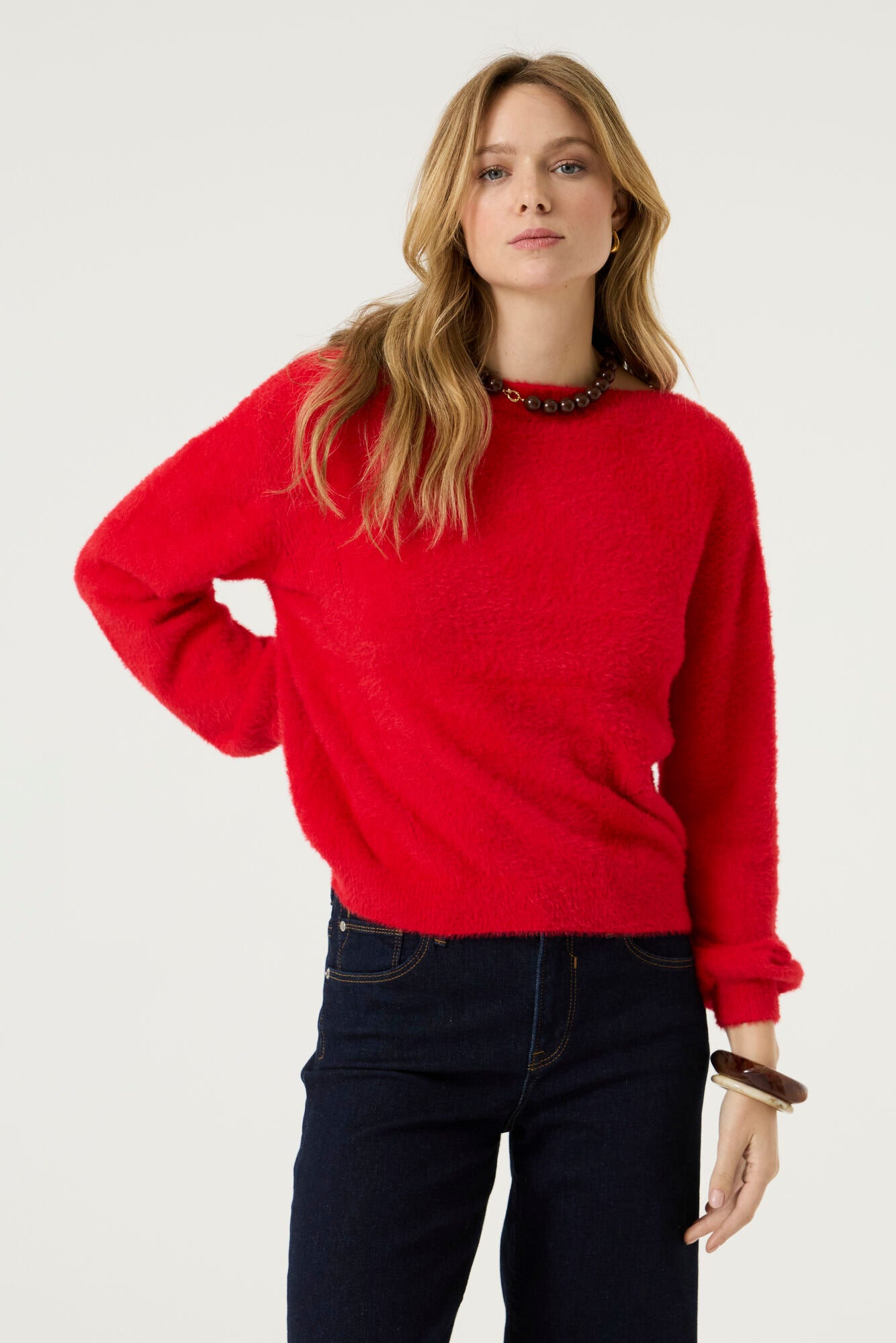 Garcia Damen Strickjacken Red Petal