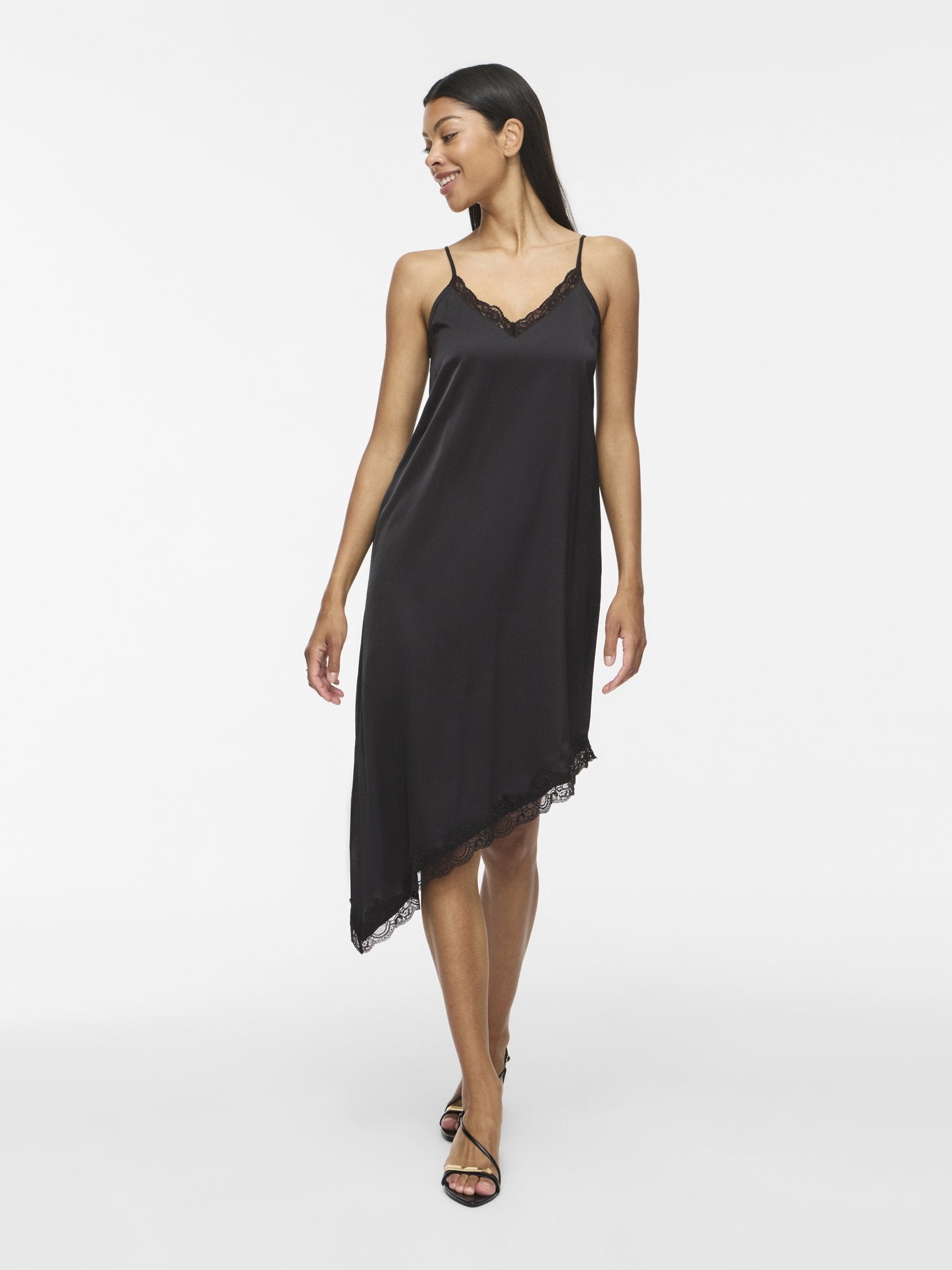 Vila Damen Kleider Black Beauty