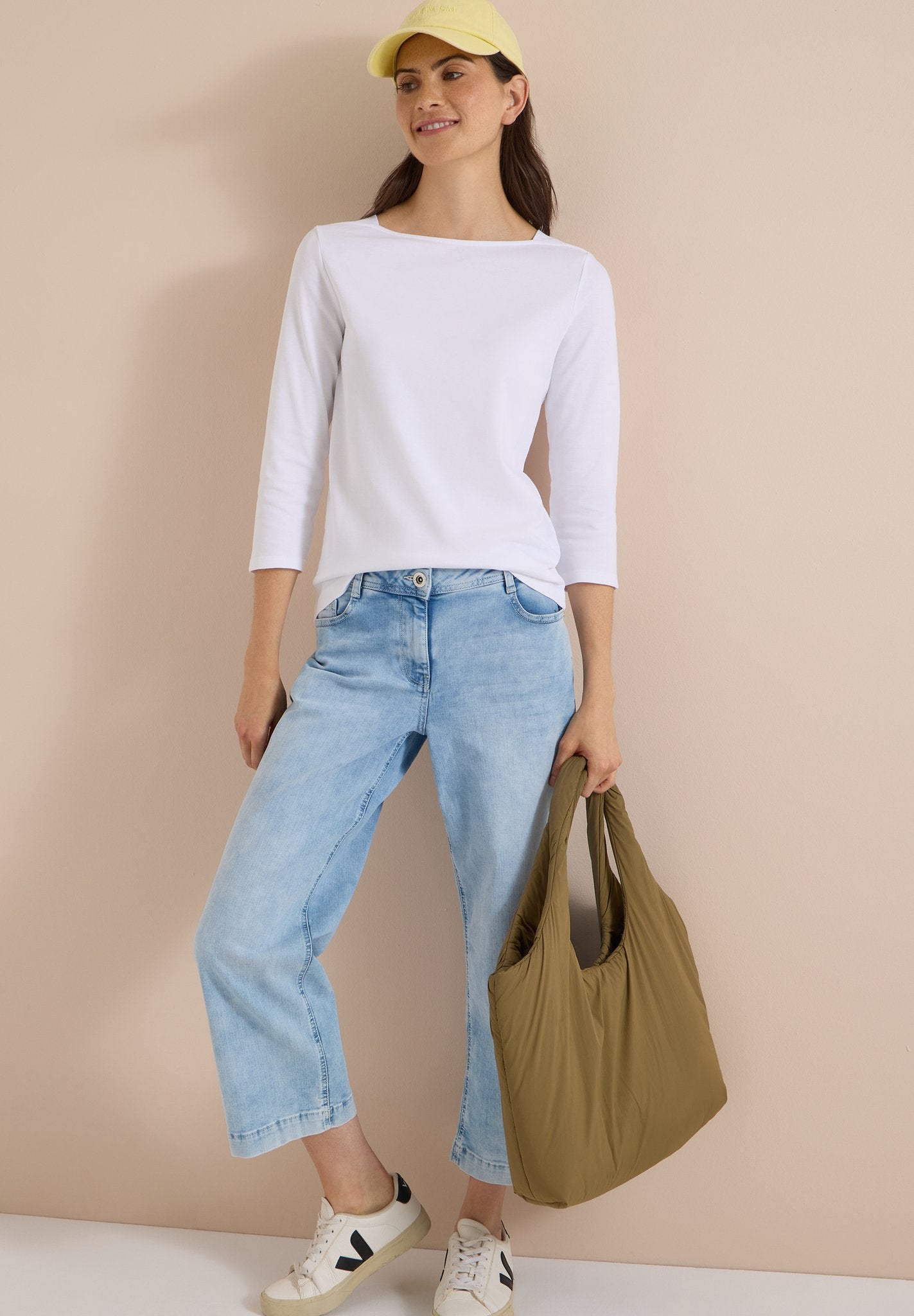 Cecil Damen T-Shirts White