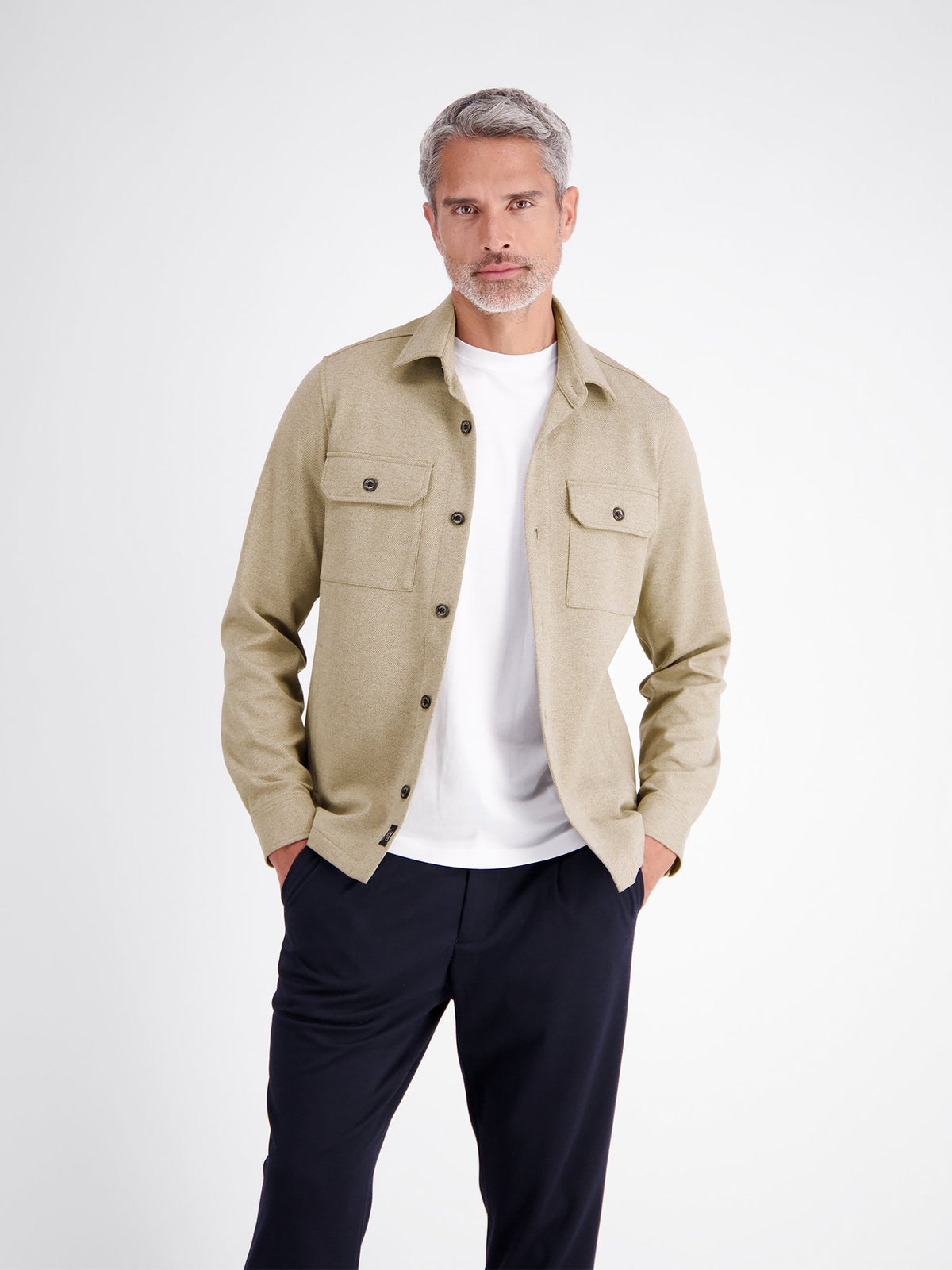 Lerros Herren Hemden Tan Beige