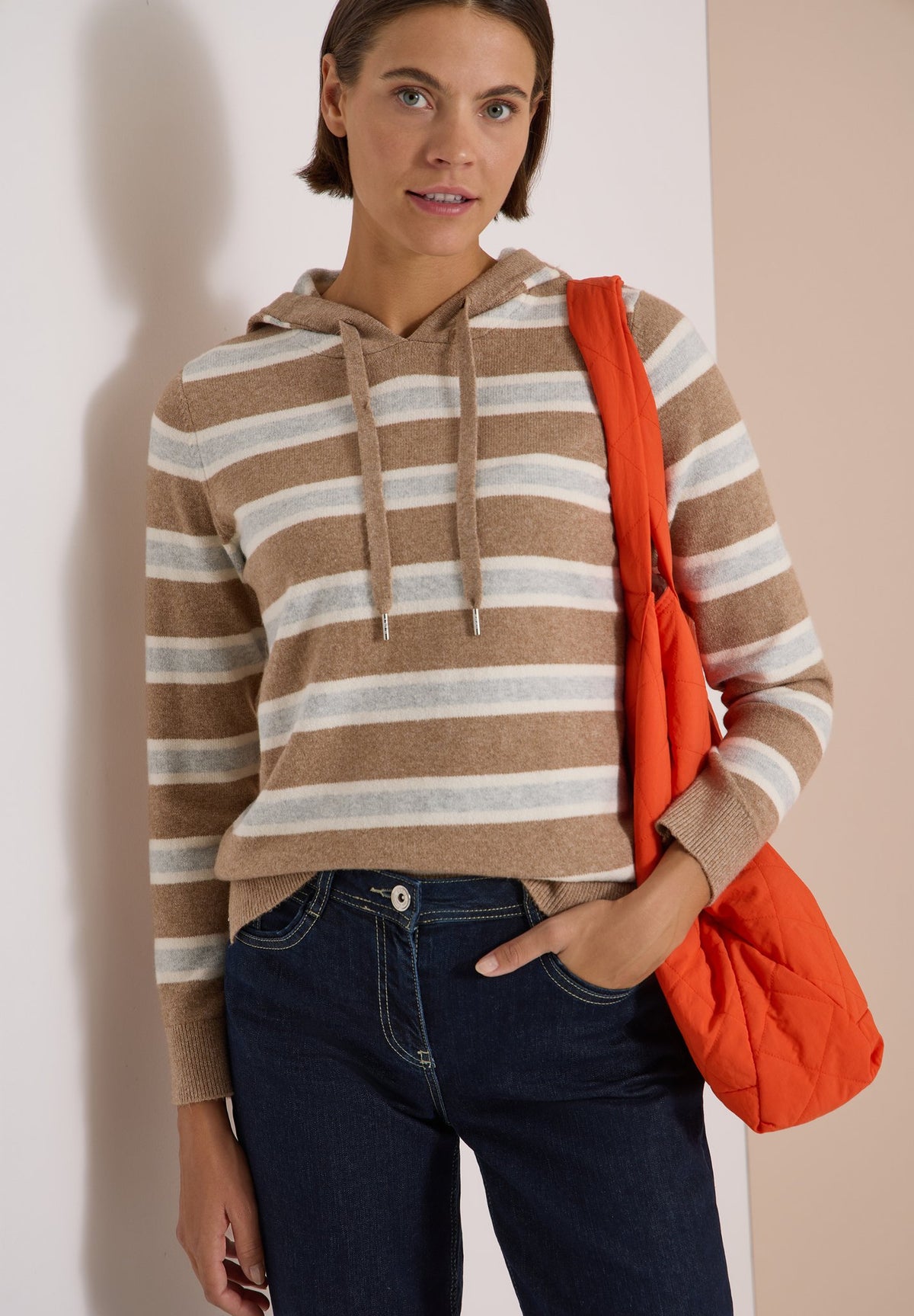 Cecil Damen Pullover  Creamy Mo