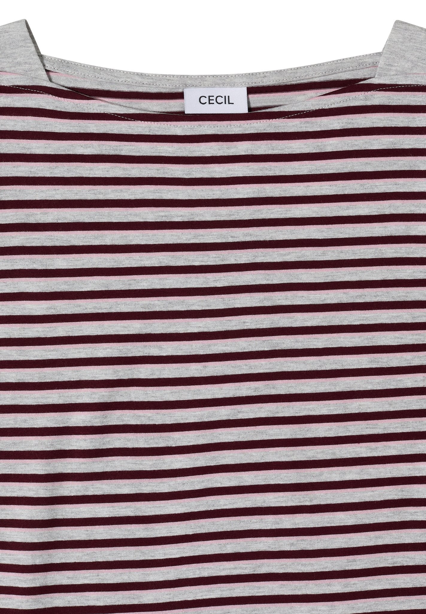 Cecil Damen T-Shirts  Light Gre