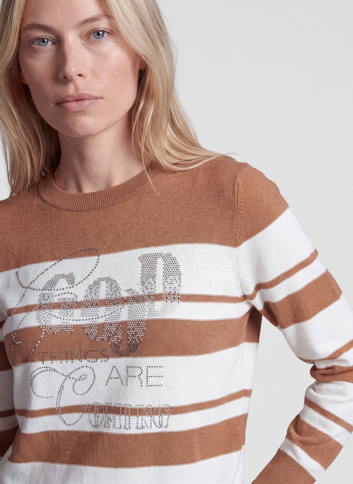 Rabe Damen Pullover Cognac