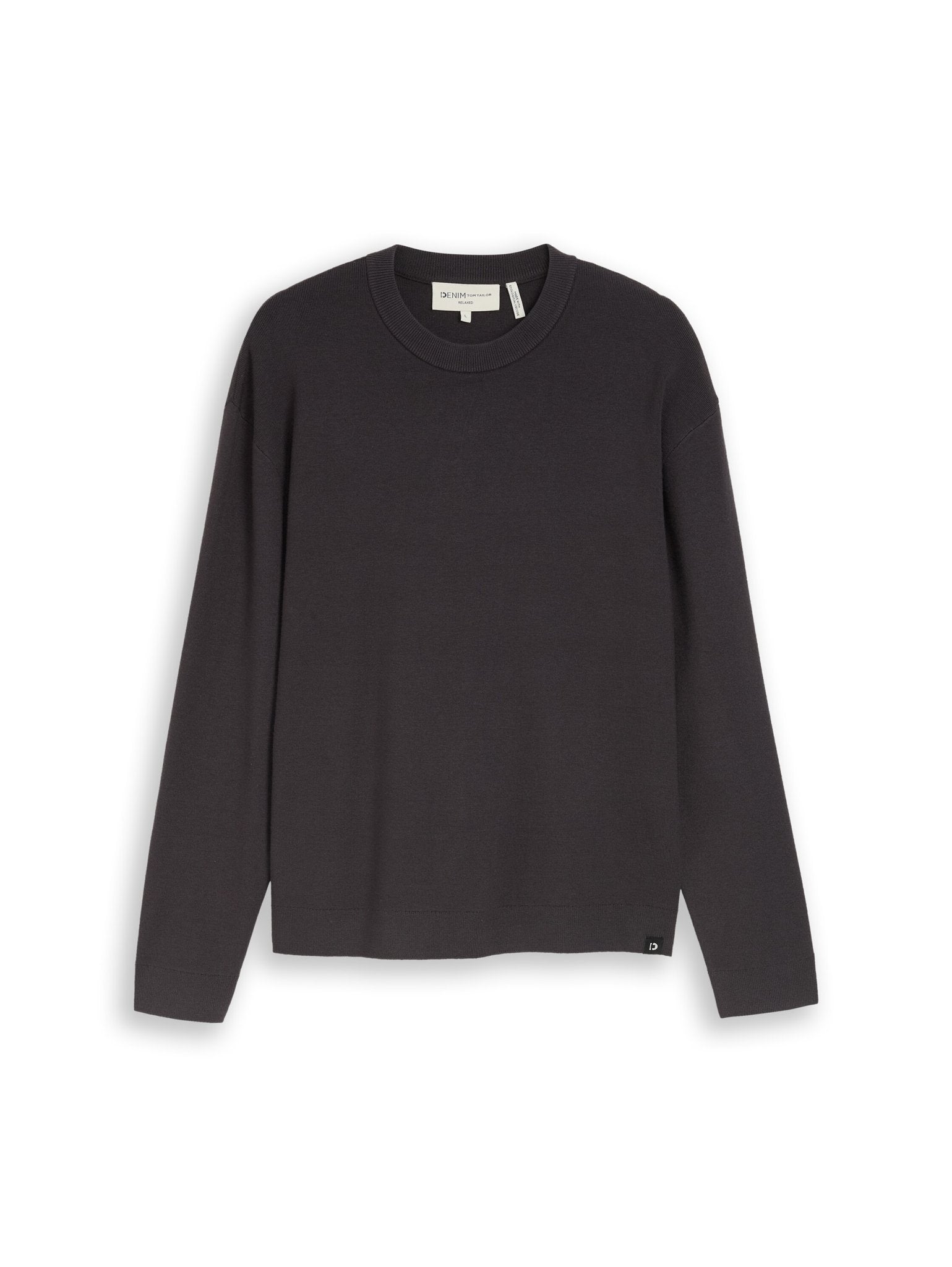 Tom Tailor denim Herren Pullover Coal Grey