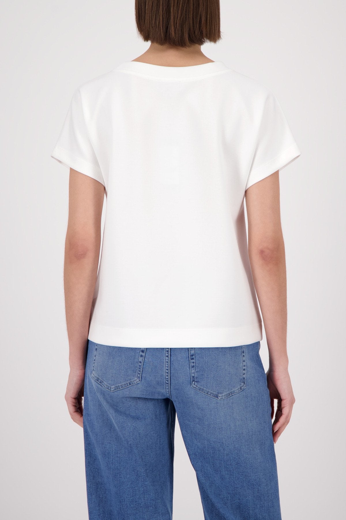 Monari Damen T-Shirts  Off-White