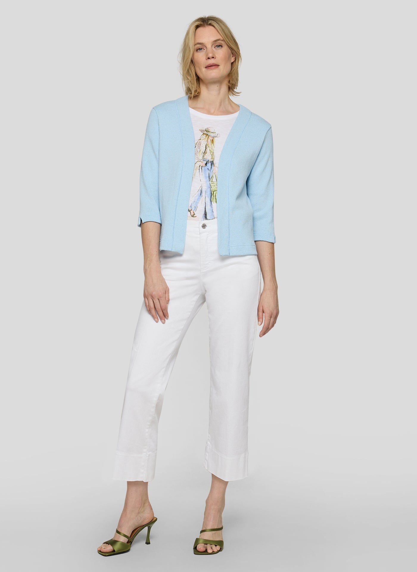 Rabe Damen Blazer Himmelblau