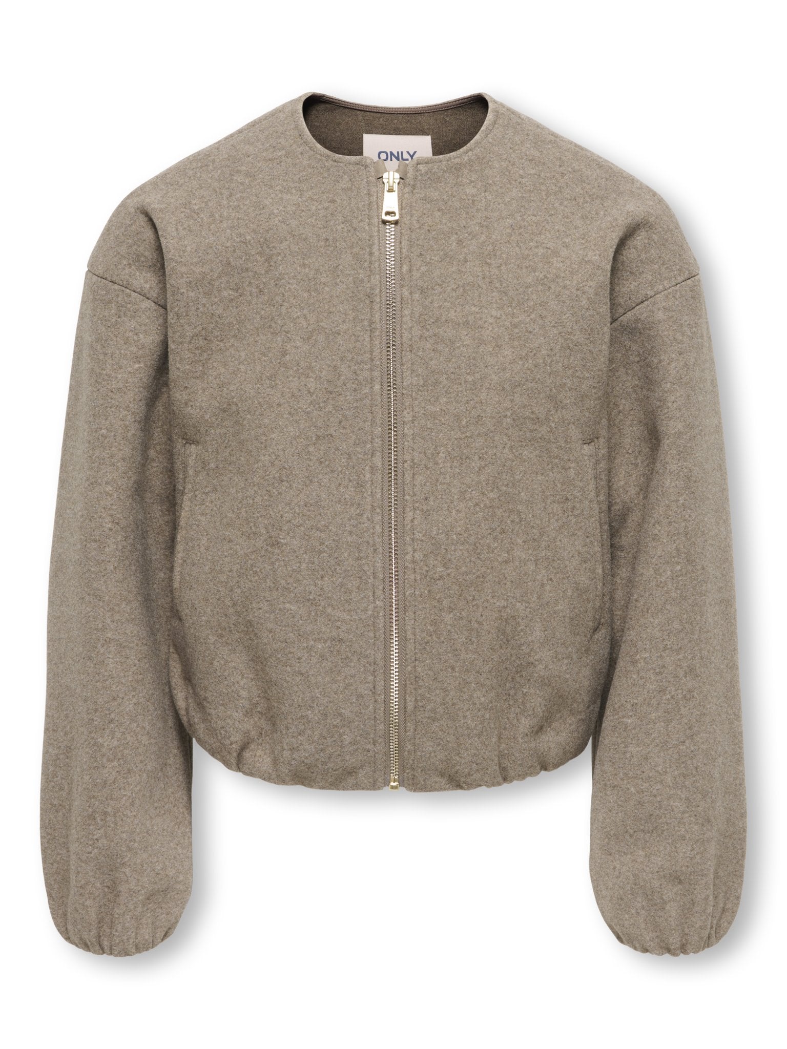 Only Mädchen Jacken Taupe Gray/Mela