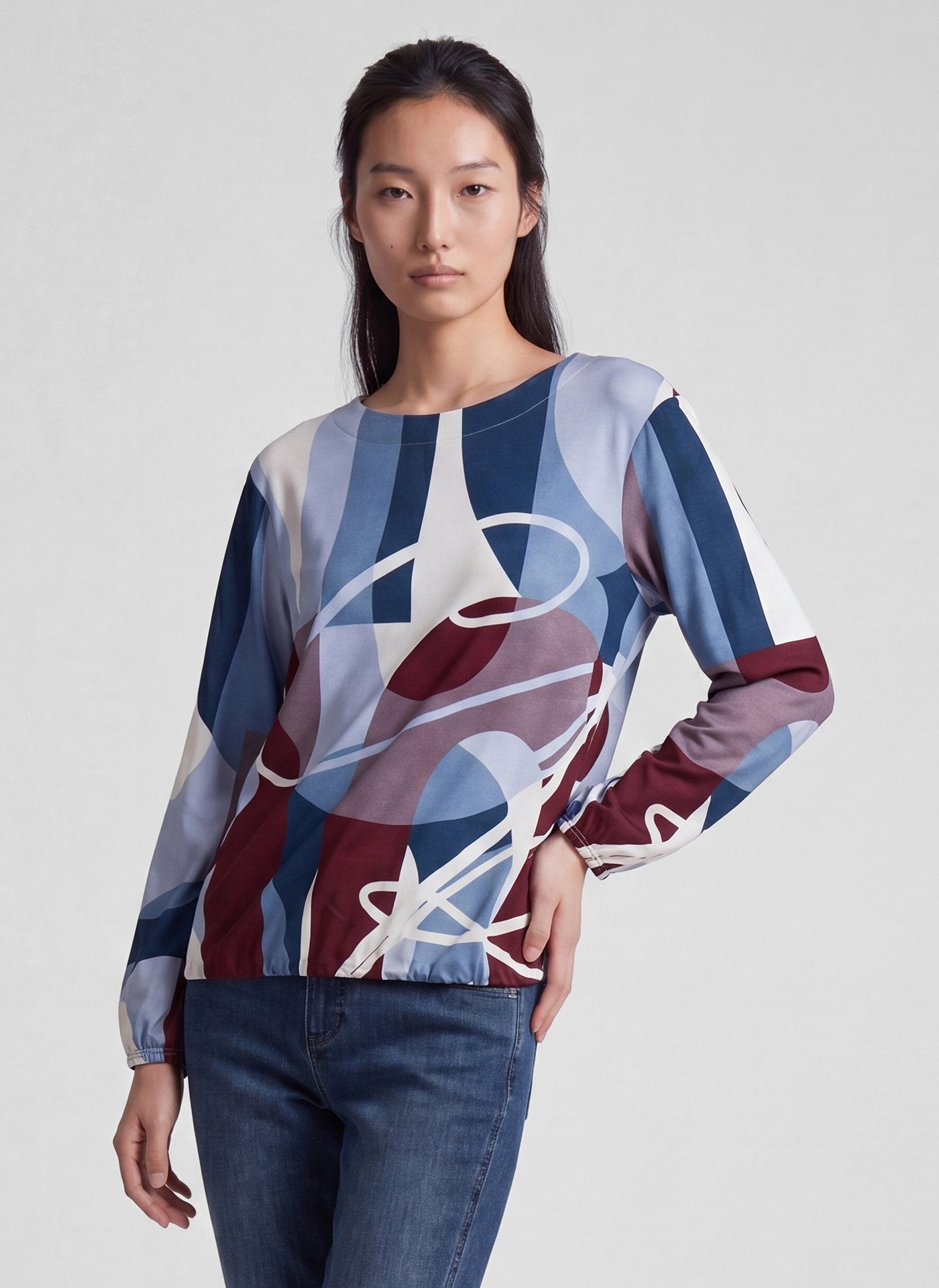 Rabe Damen T-Shirts Pastellblau