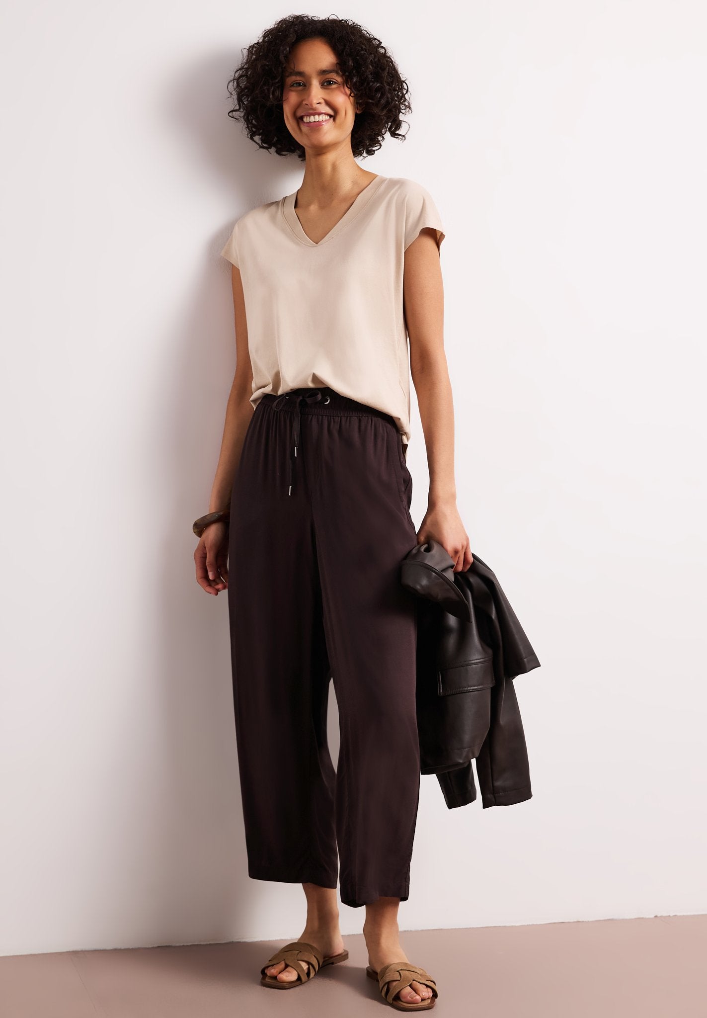 Street One Damen Hosen  Deep Eart