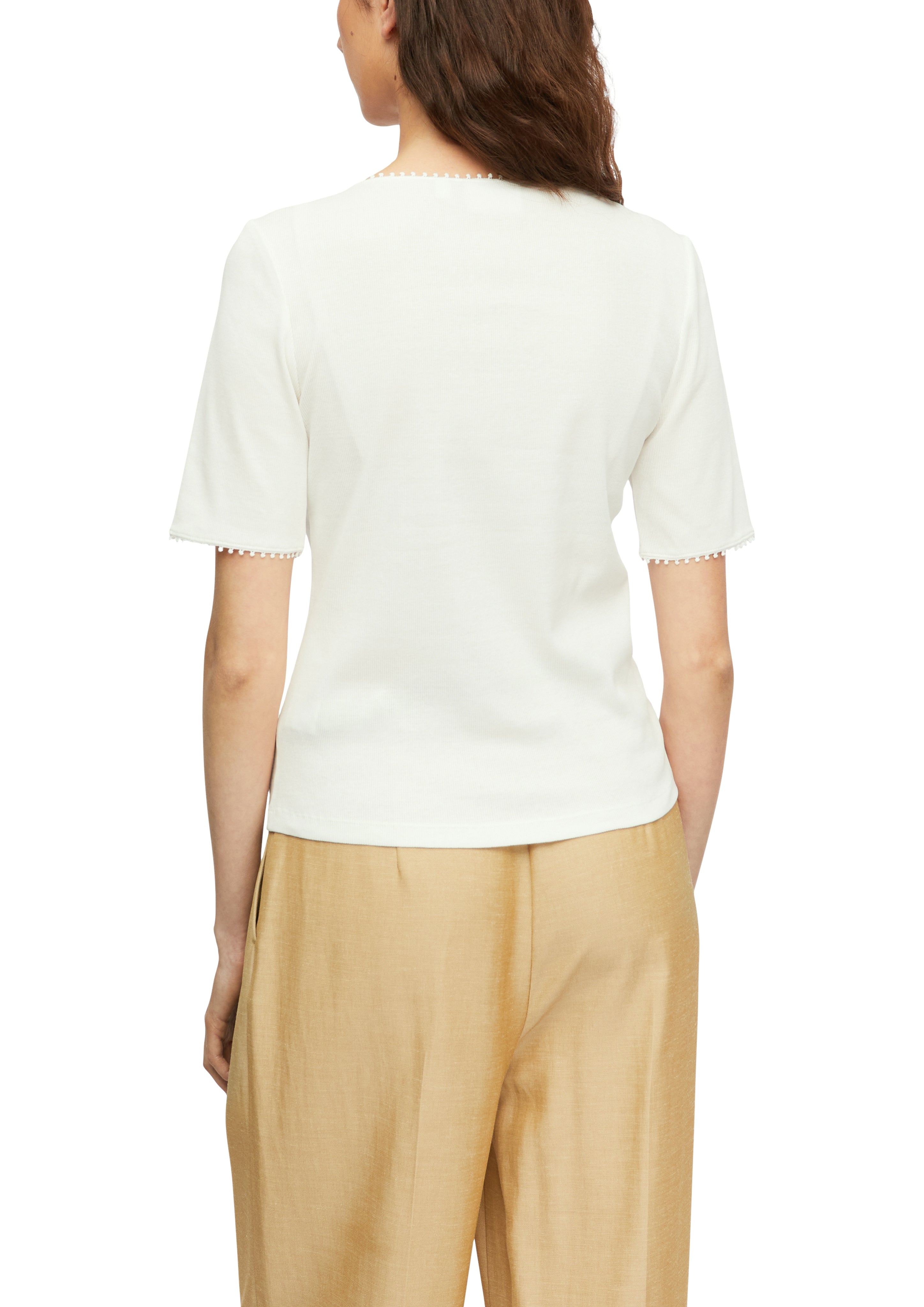 Comma Damen T-Shirts White