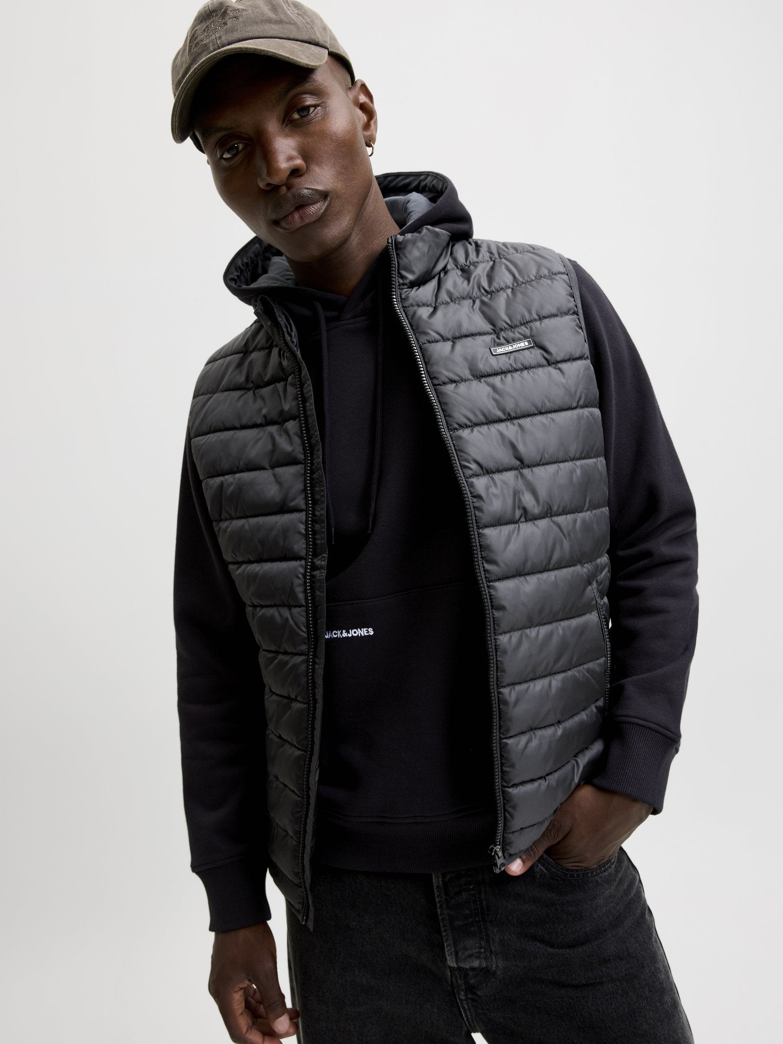 Jack & Jones Herren Westen Black