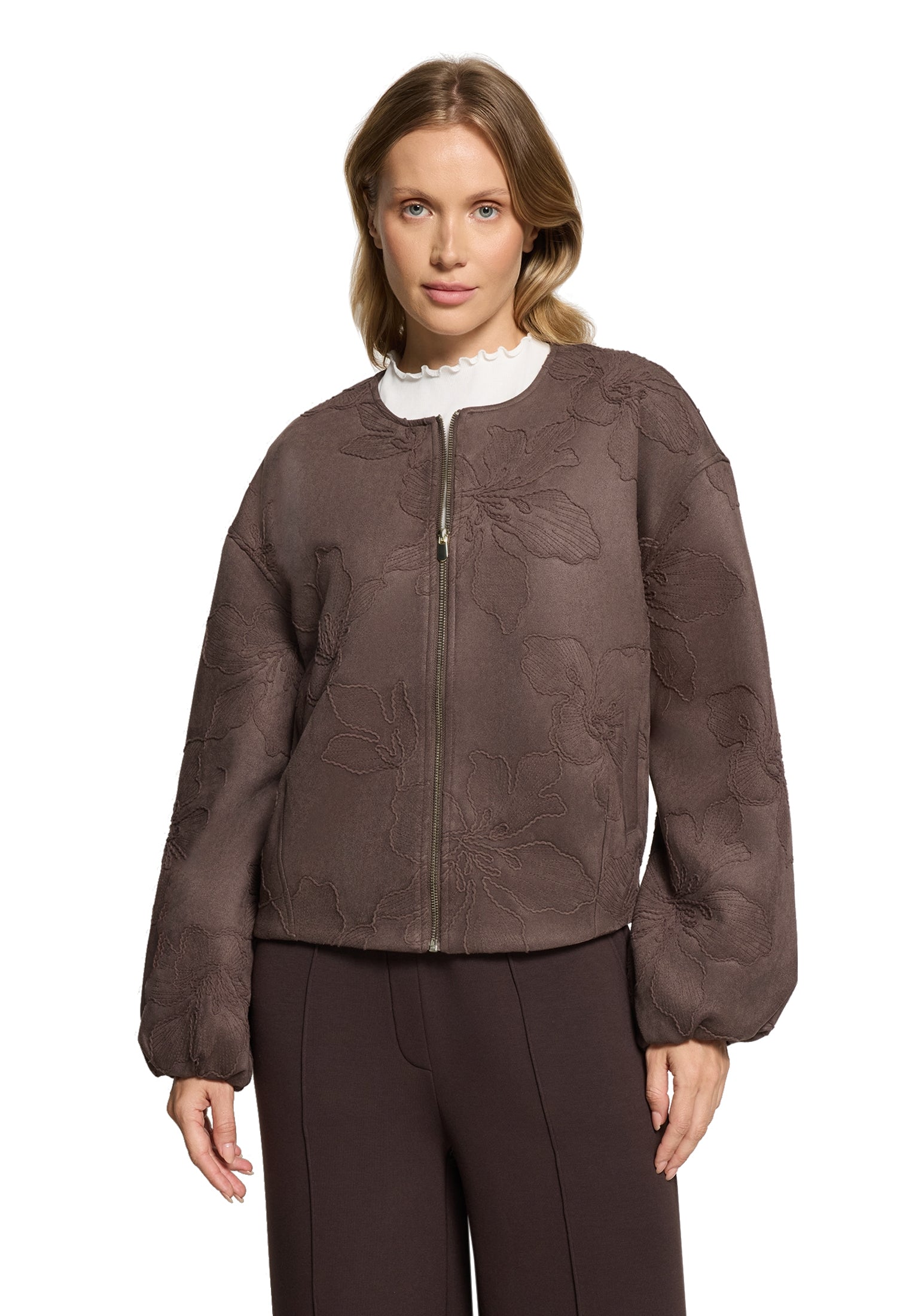 Cartoon Damen Blazer Black Coffee