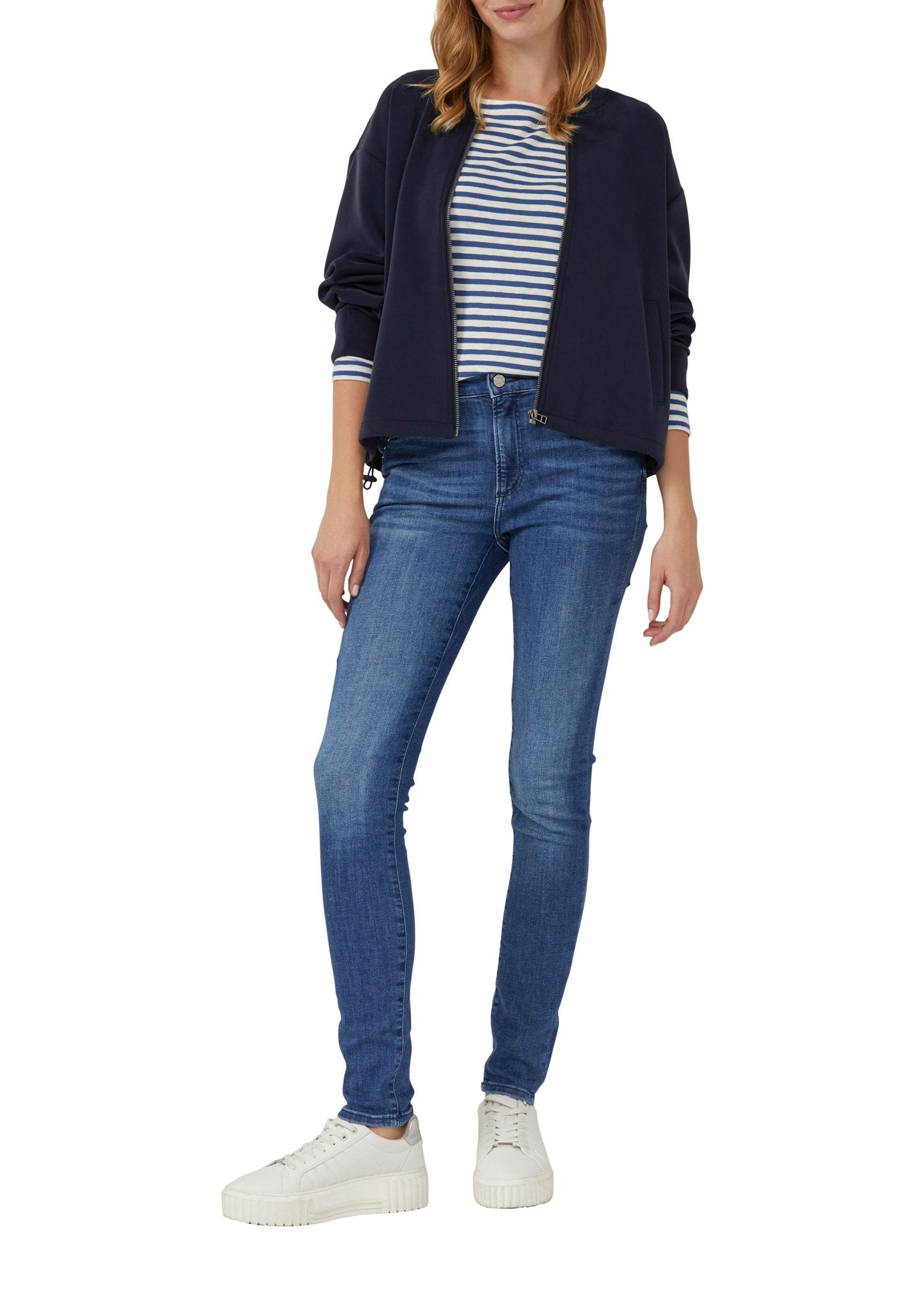 S. Oliver red Damen Jeans Z Blue