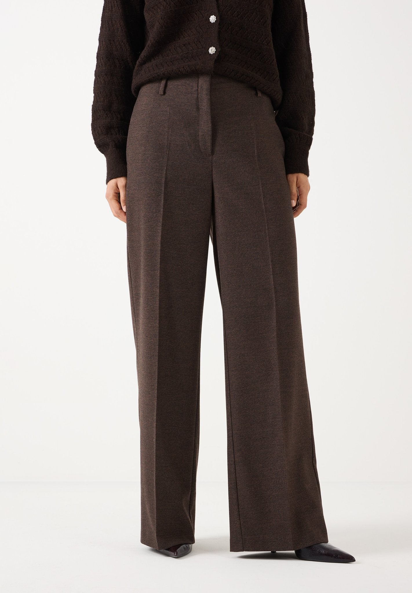 More & More Damen Hosen  Dark Espre