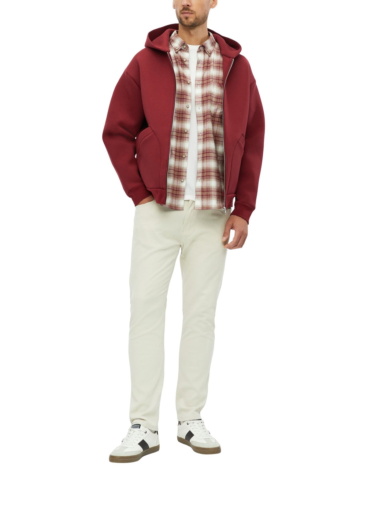S. Oliver red Herren Hemden lang N Red