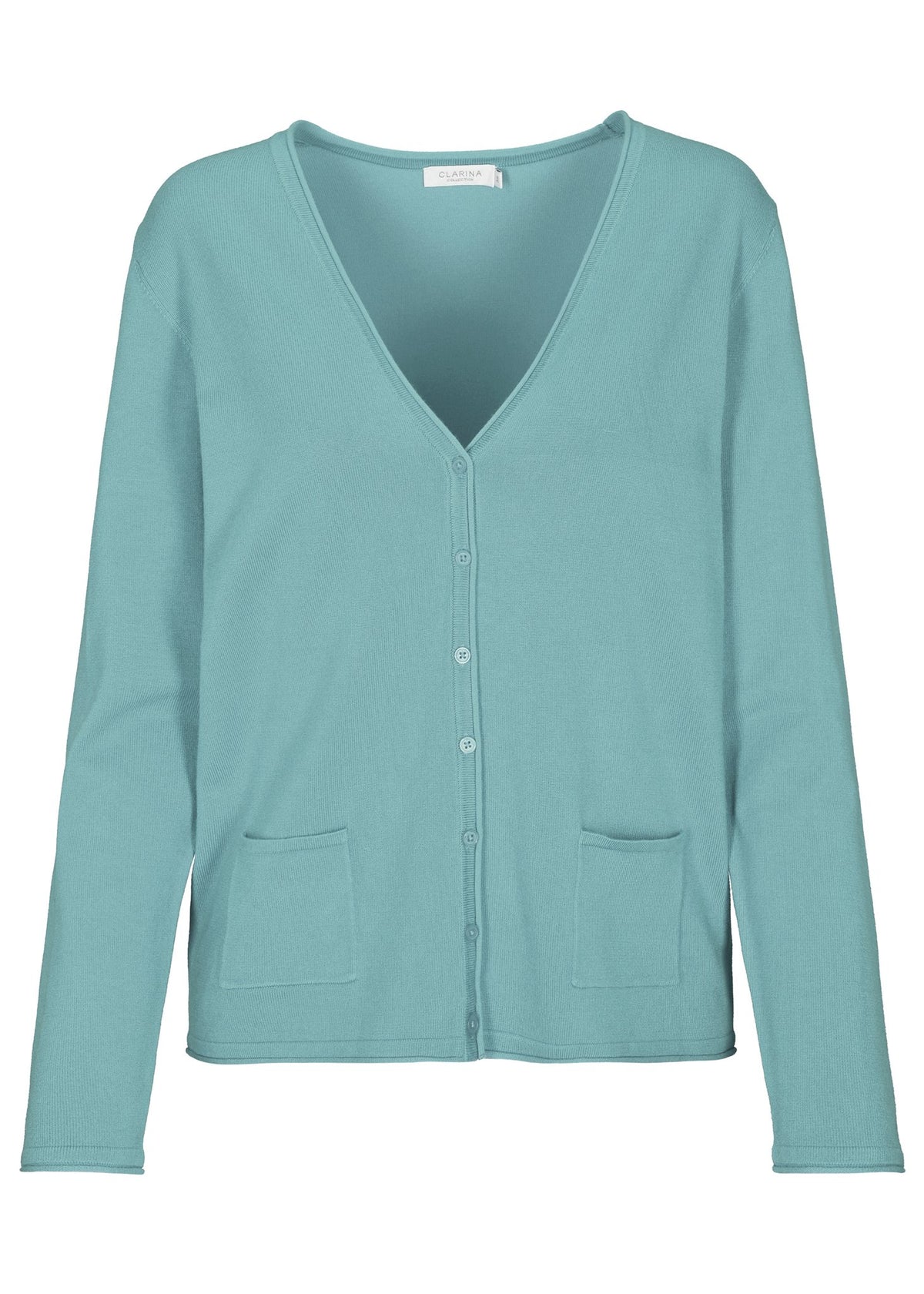 Clarina Damen Strickjacken  Ozean Gruen
