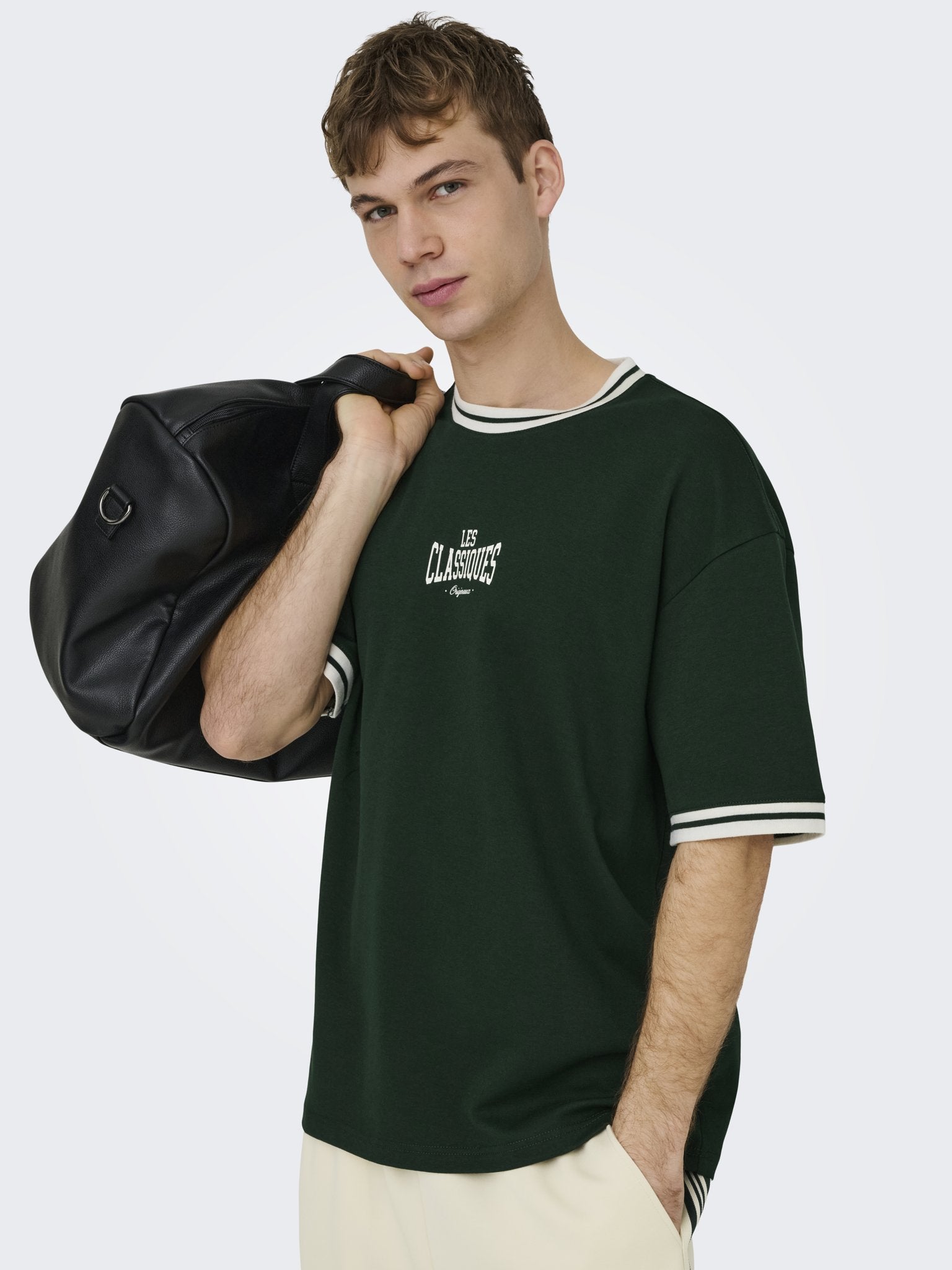 Only & Sons Herren T-Shirts kurz Pine Grove/Egre