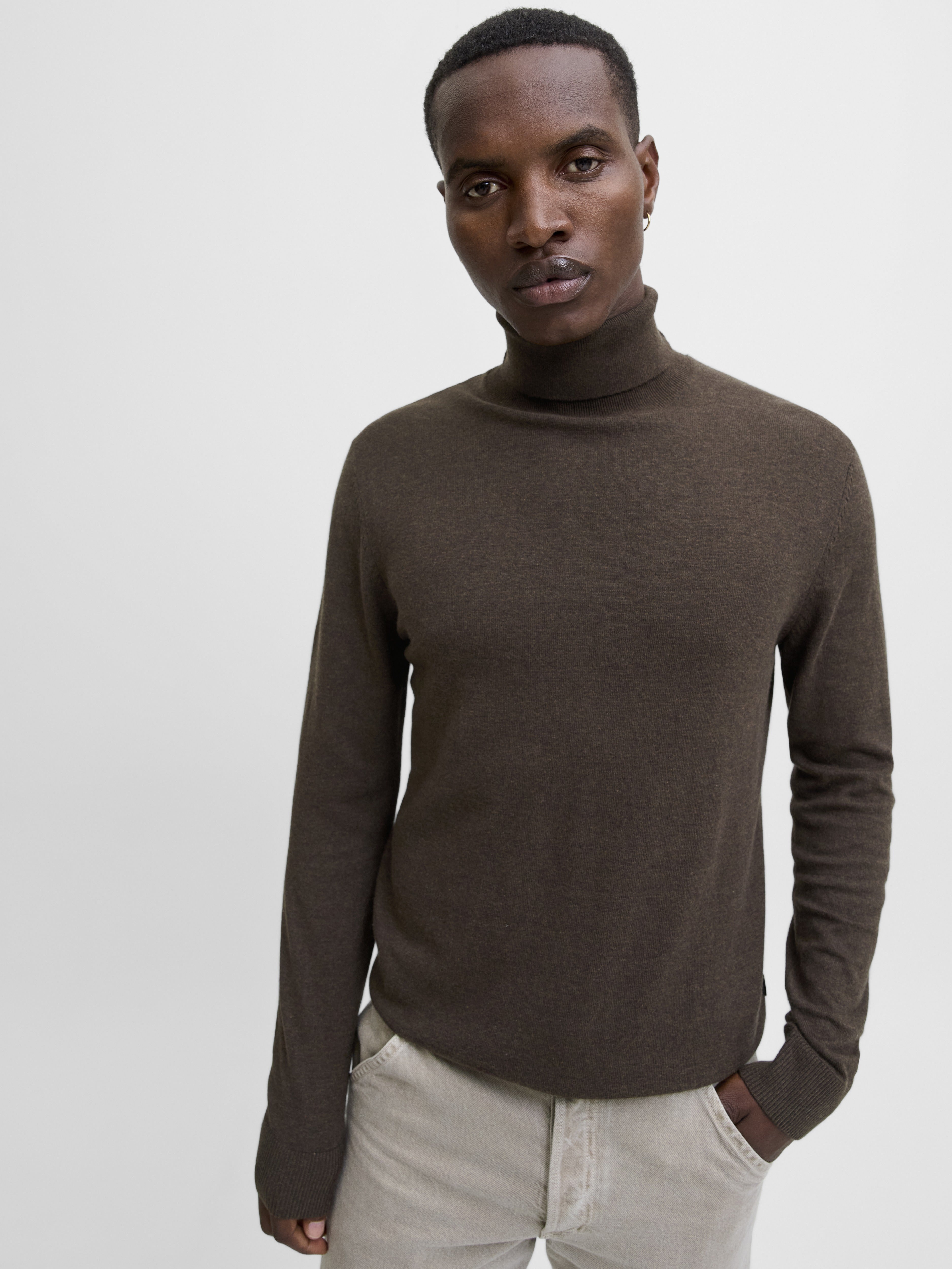 Jack & Jones Herren Pullover Mulch/Twist