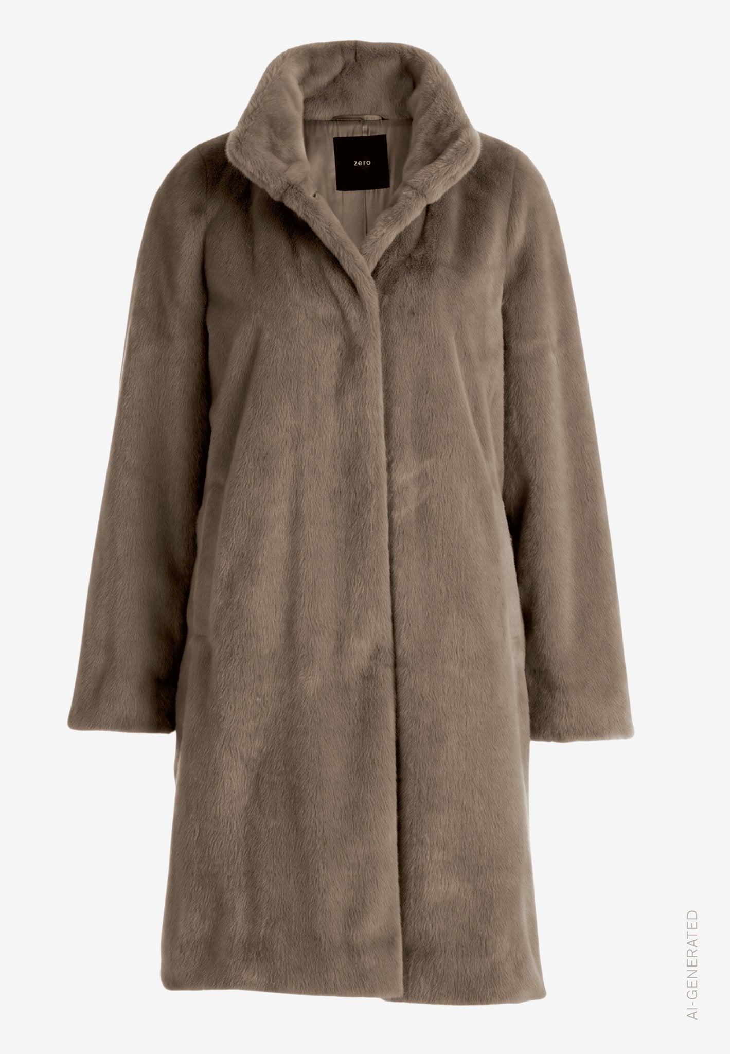 Zero Damen Mantel Desert Taupe