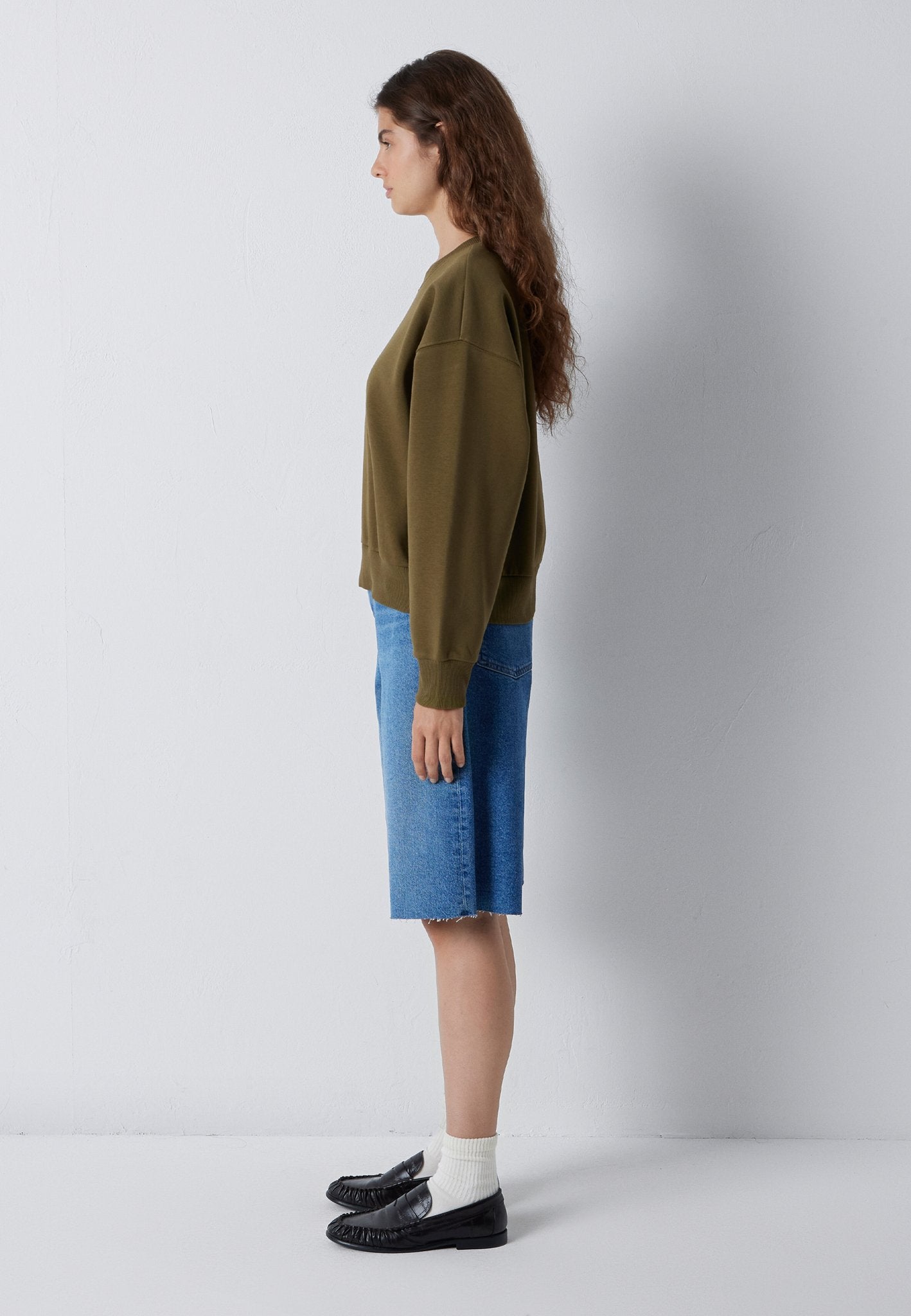 Mavi Damen T-Shirts Dark Olive