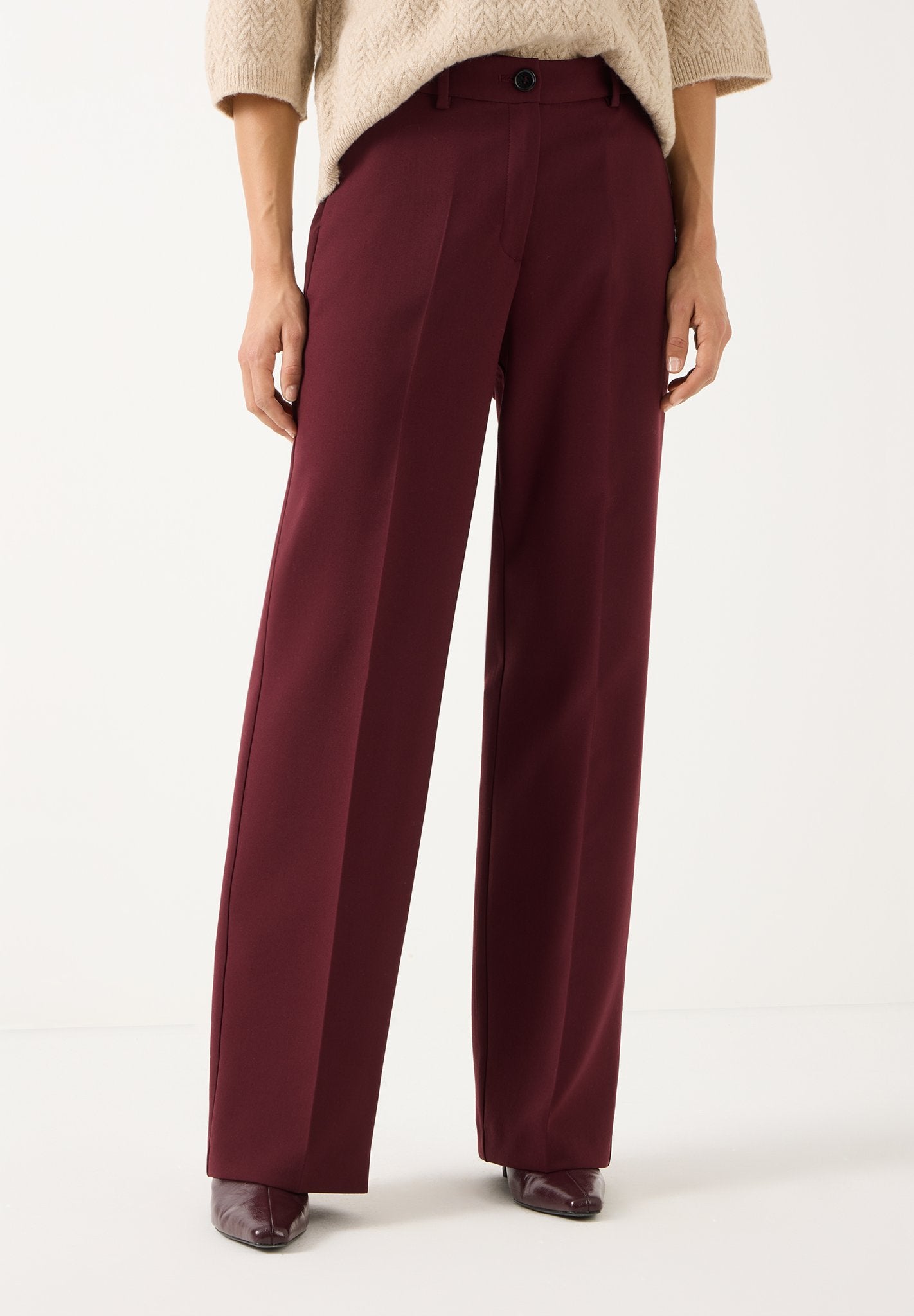 More & More Damen Hosen  Pomegranat