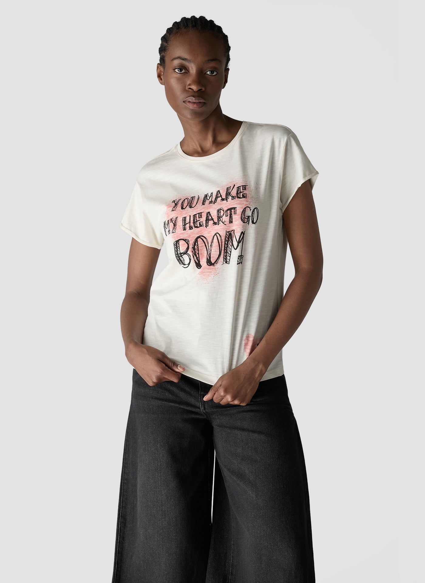 Le Comte Damen T-Shirts Vanille