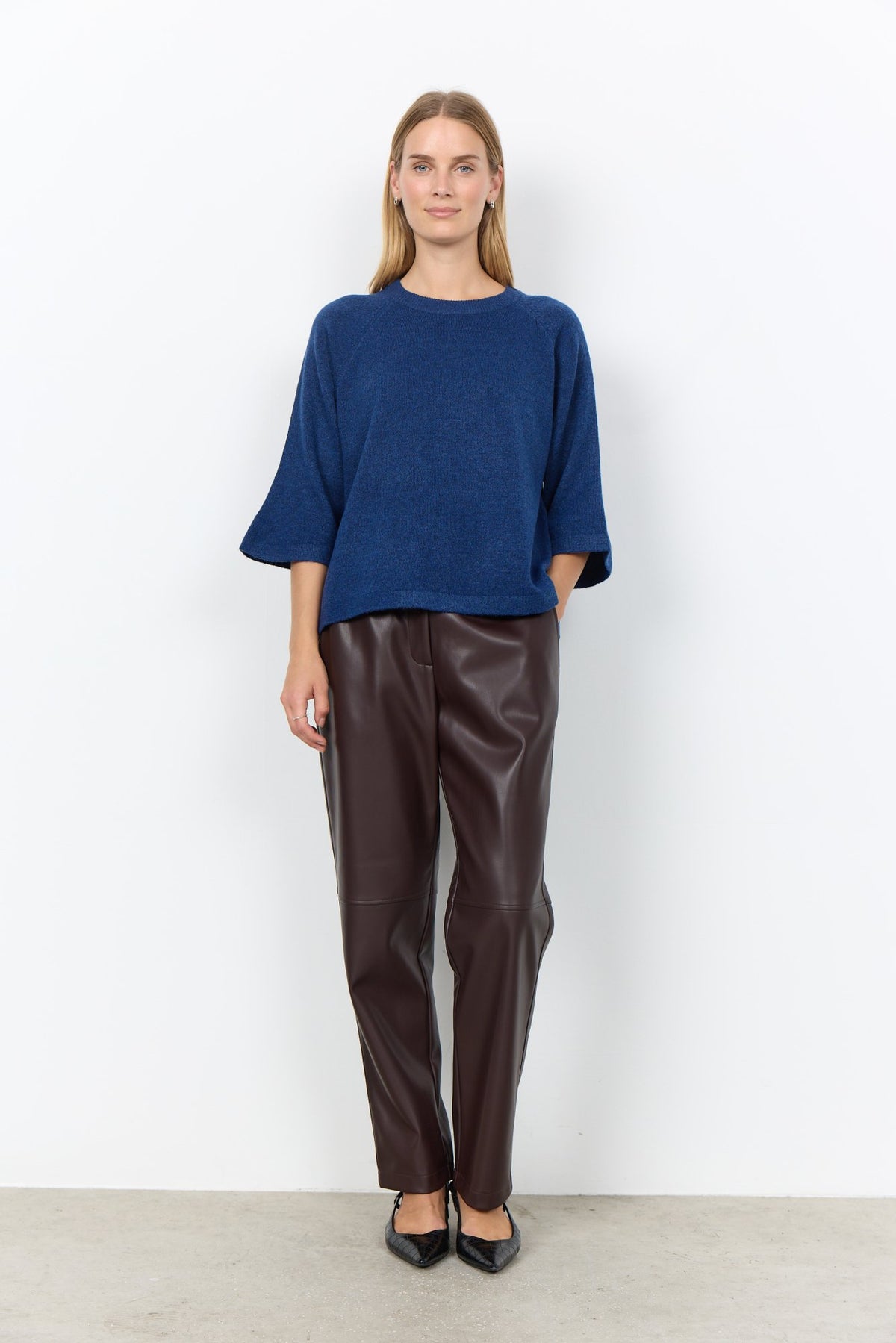 Soya Concept Damen Pullover Navy Peony Mela
