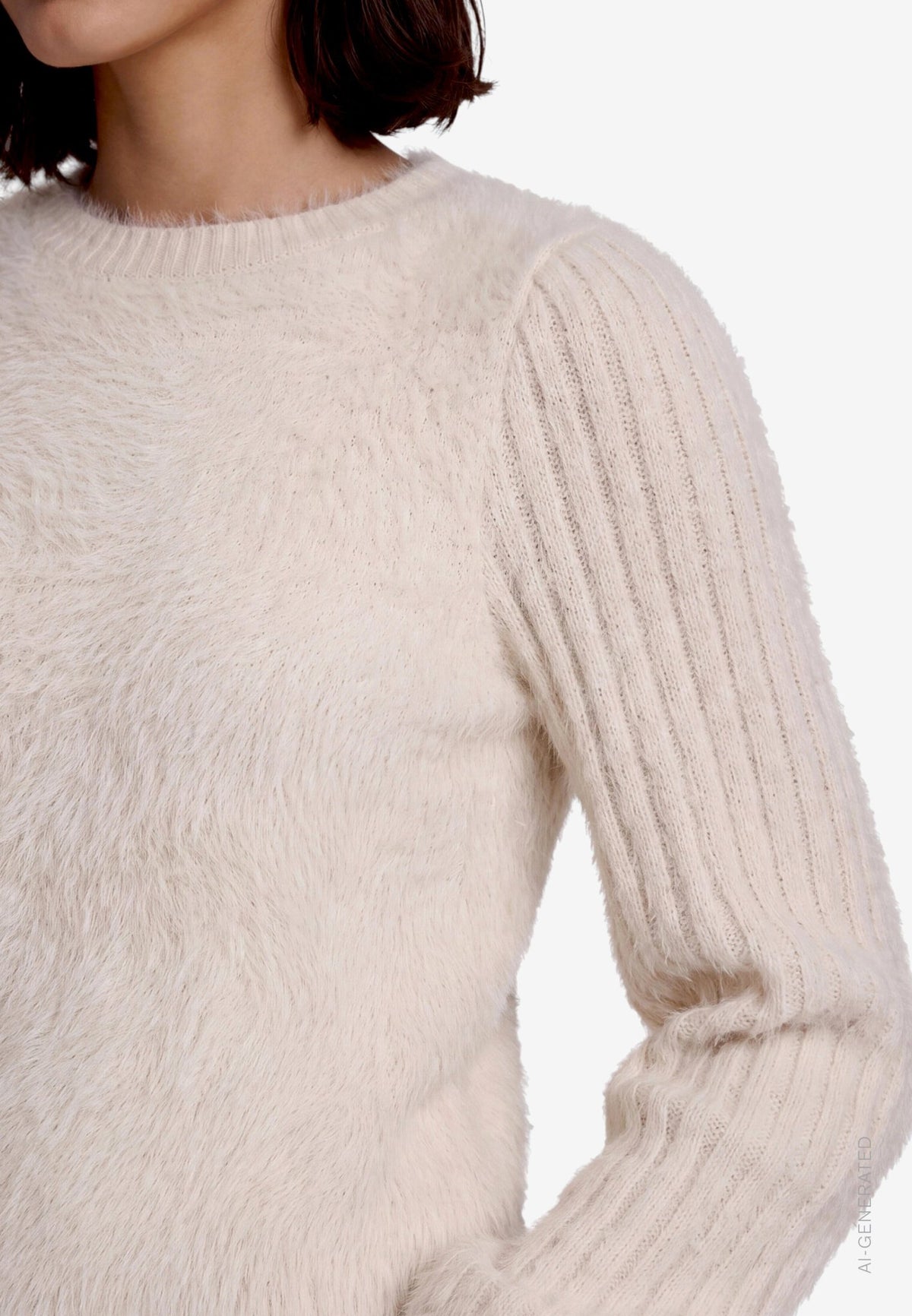 Zero Damen Pullover Cream