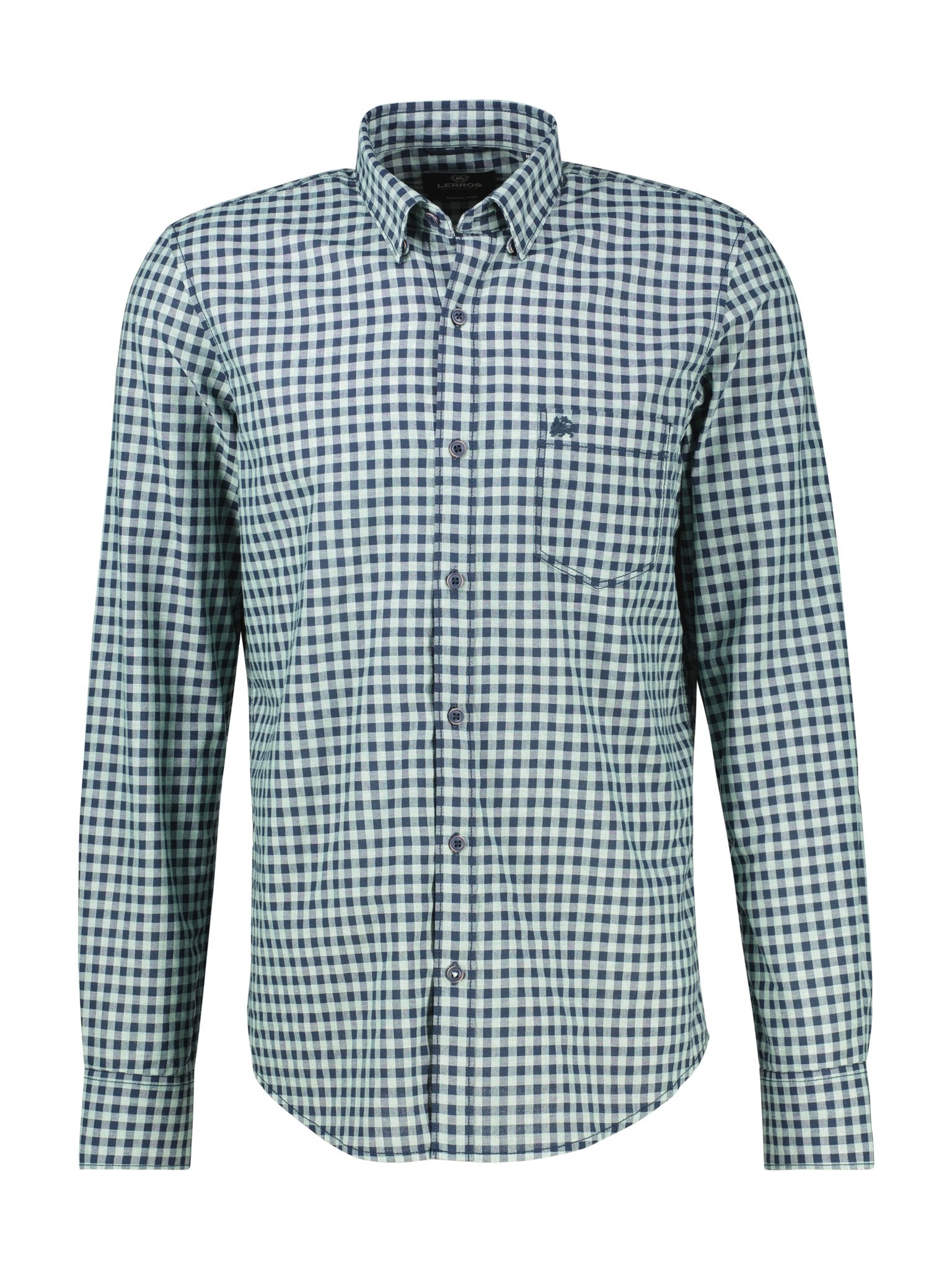 Lerros Herren Hemden Misty Blue