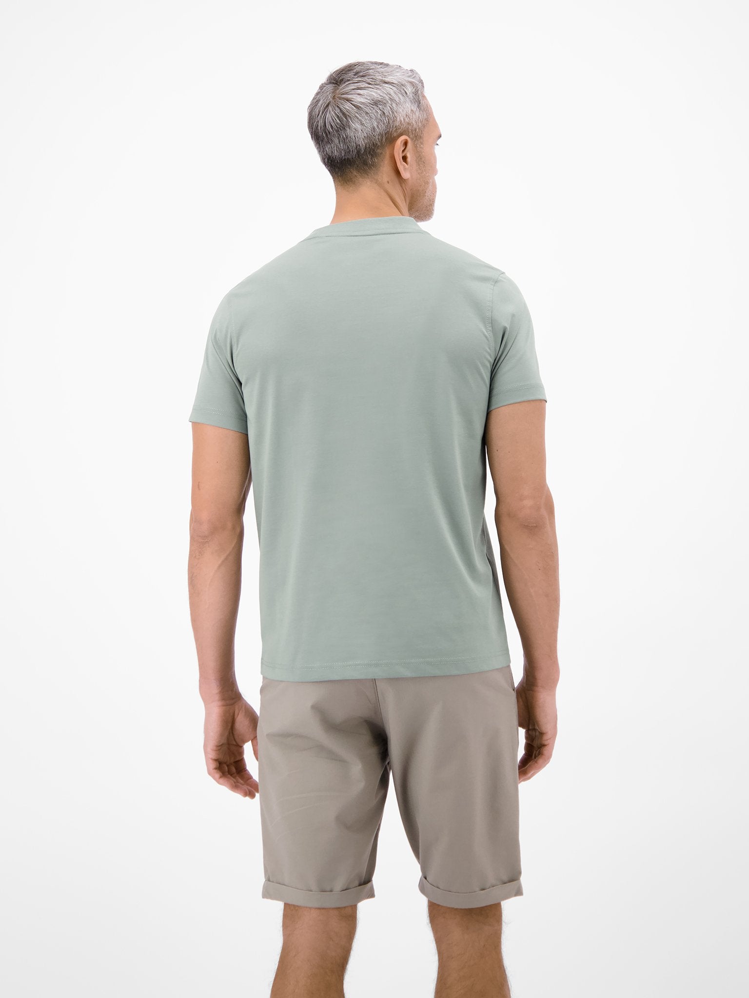 Lerros Herren T-Shirts kurz Storm Grey