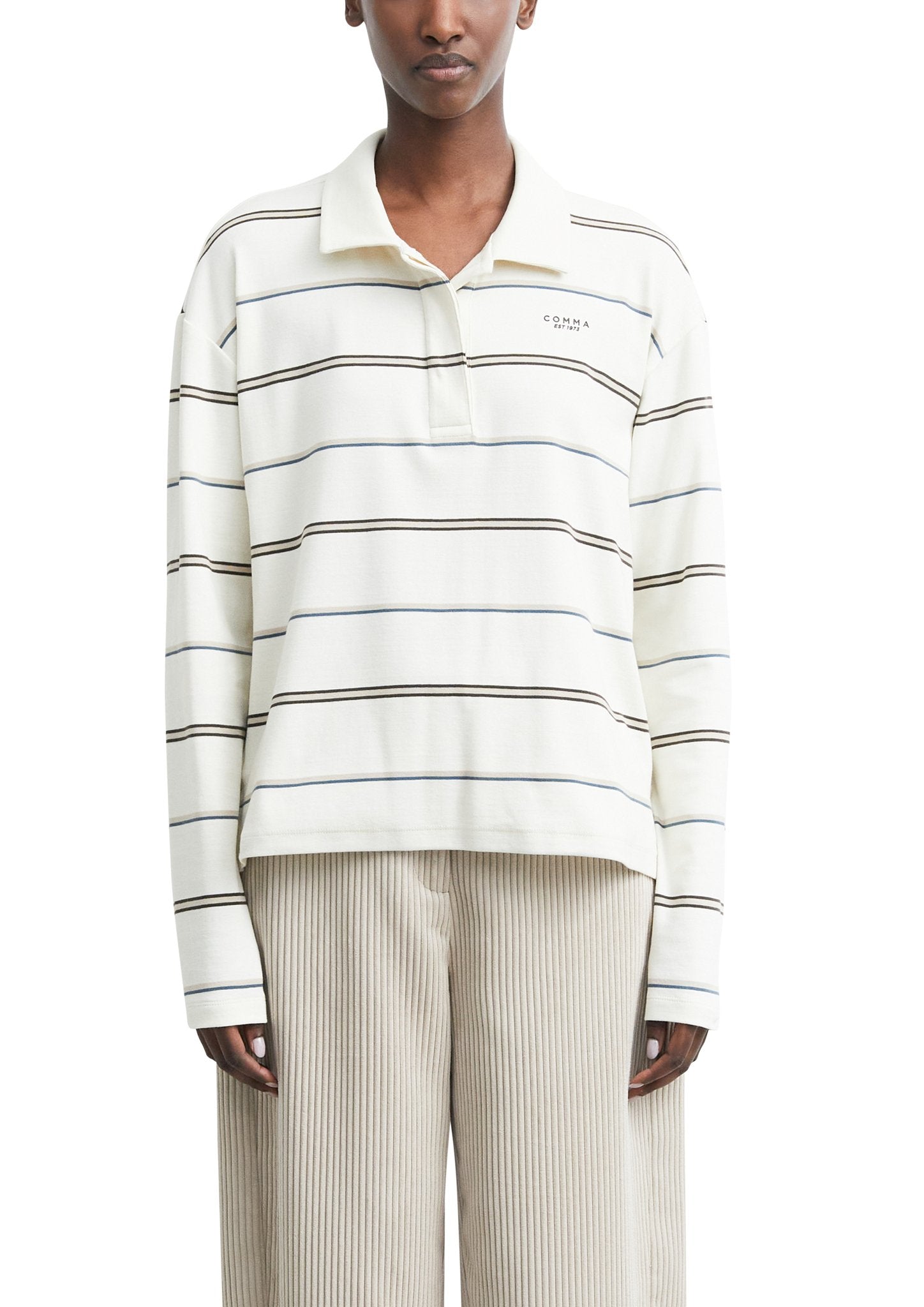 Comma Damen T-Shirts G White