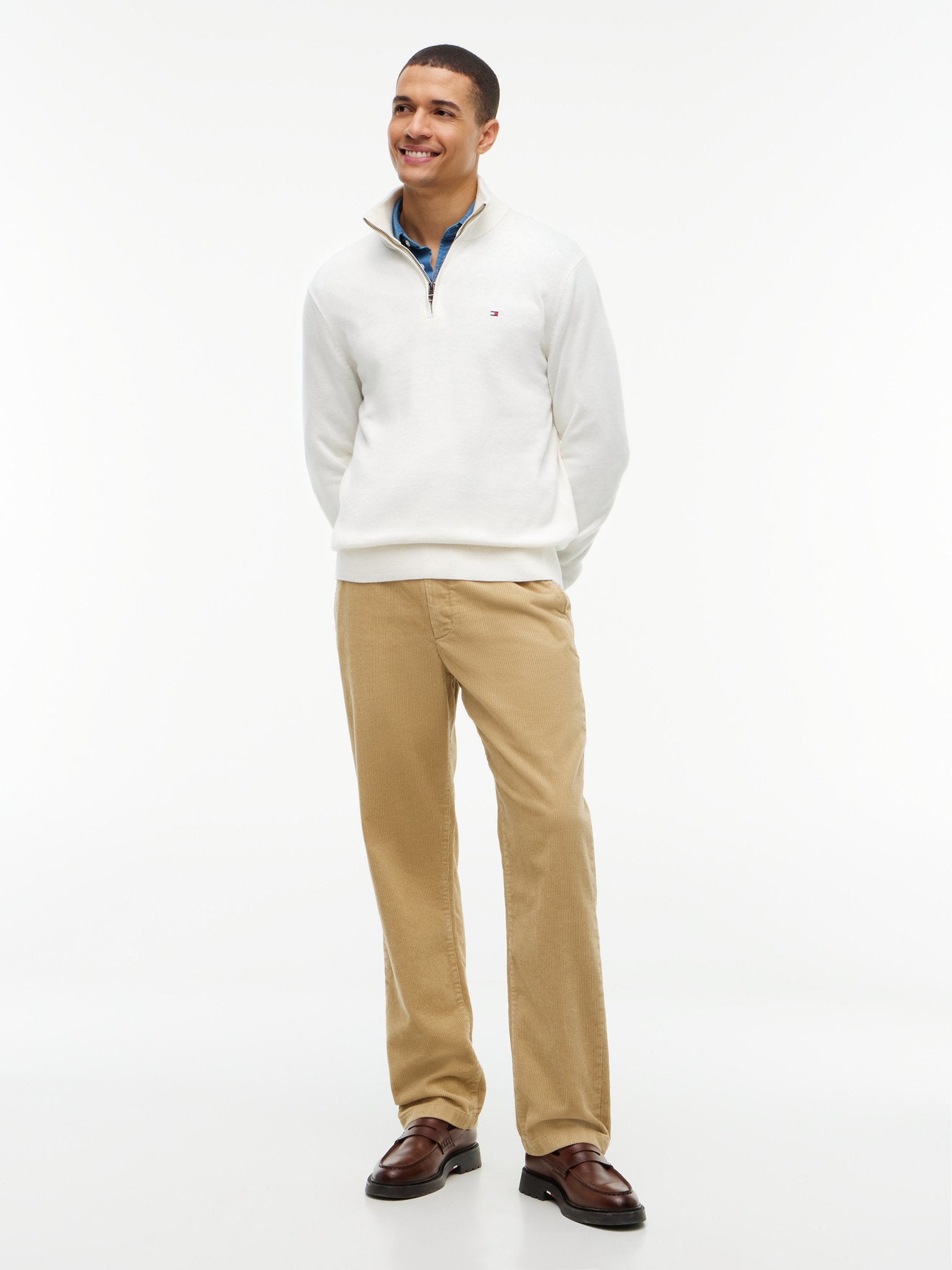 Tommy Hilfiger Herren Pullover Z Yellow
