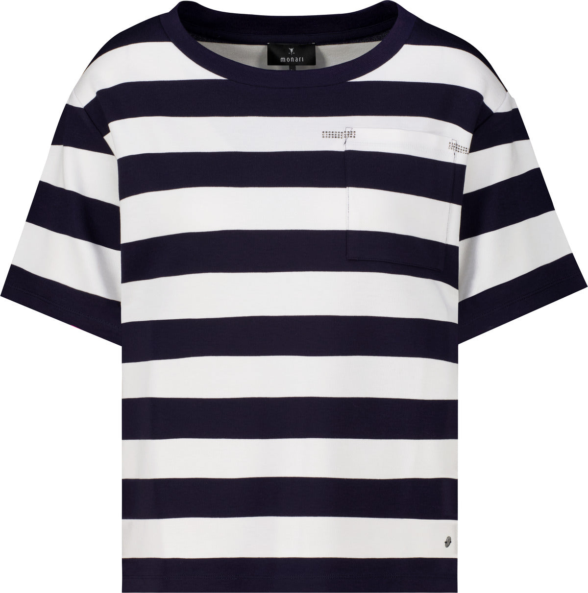 Monari Damen T-Shirts  Marine Ring