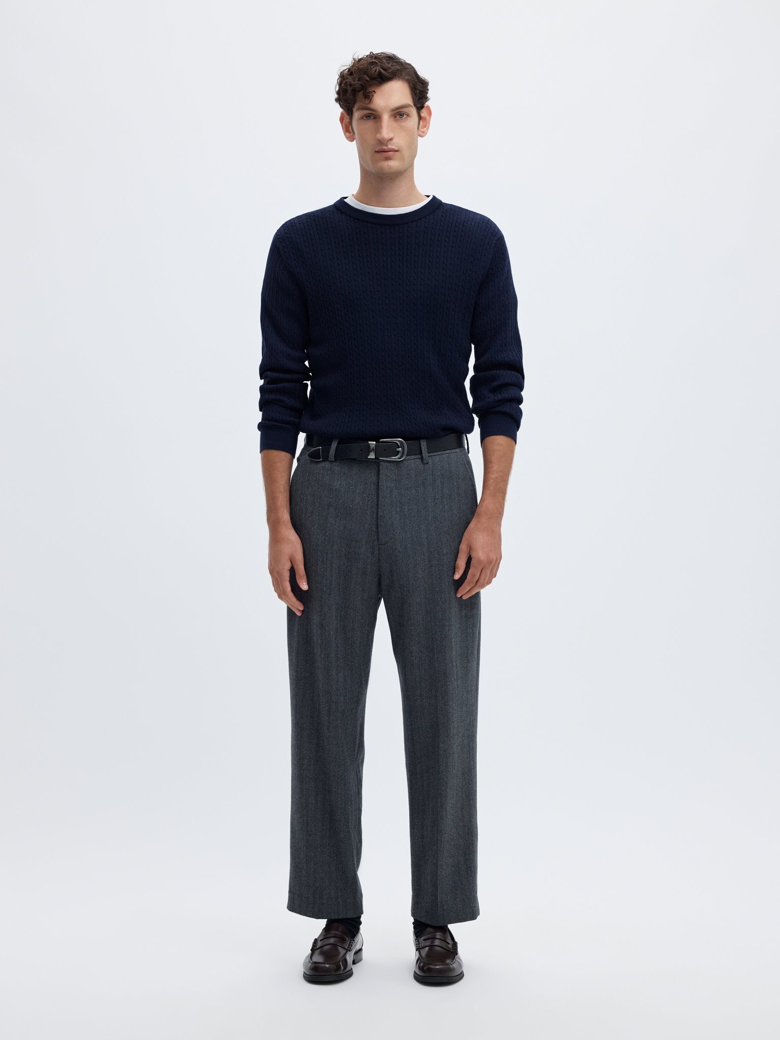 Selected homme Herren Pullover Navy Bla