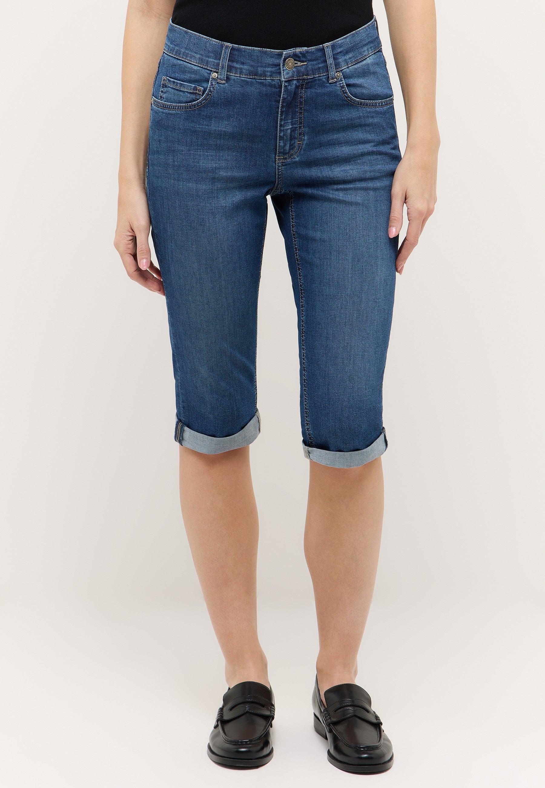 Angels Damen Jeans  Mid Blue U