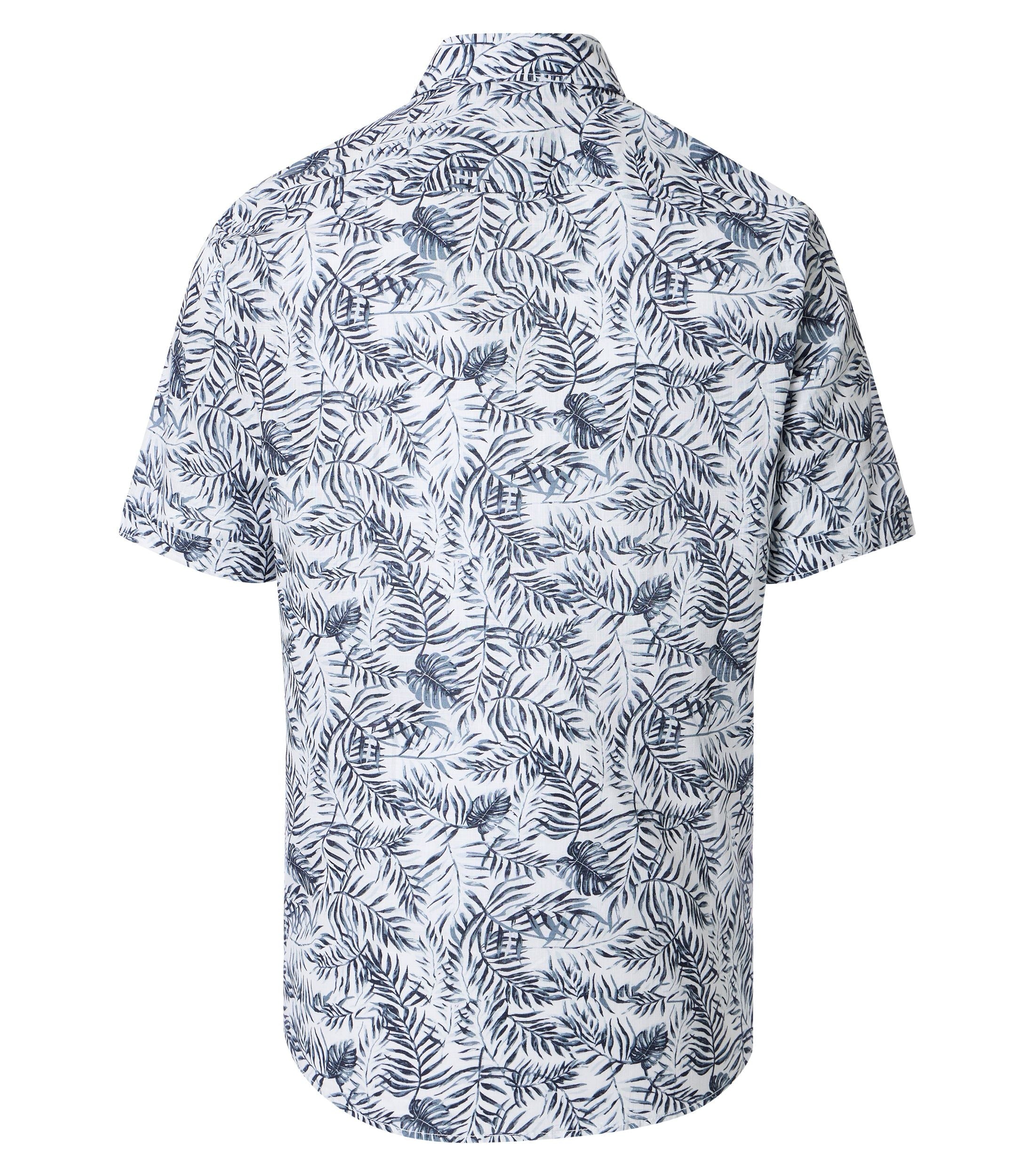 Casa Moda Herren Hemden kurz  Blau