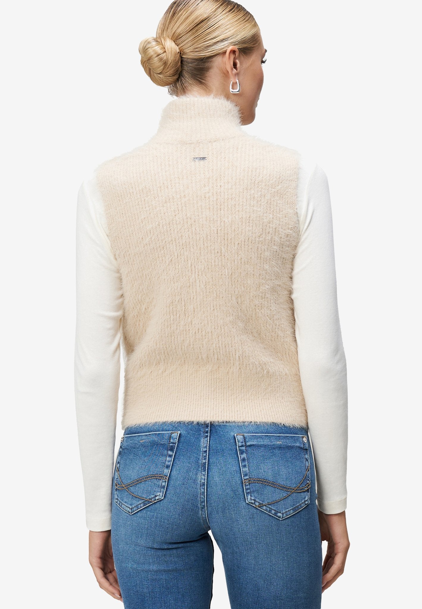 Zero Damen Pullover Pastel-Cream