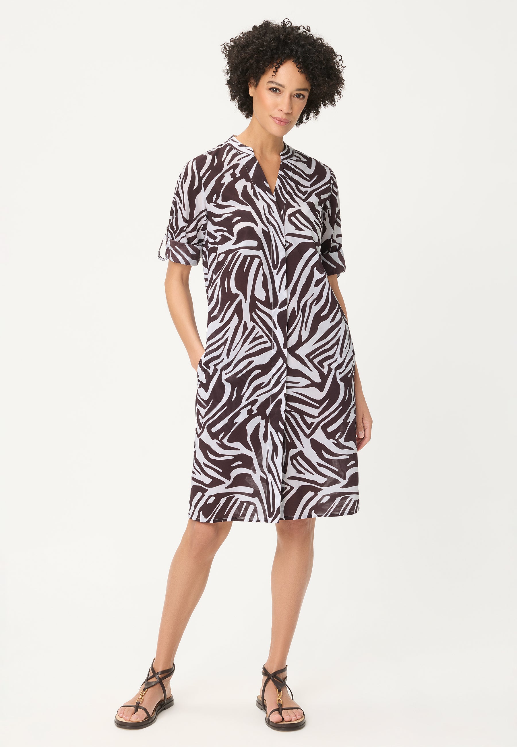 Olsen Damen Kleider  Dark Brow