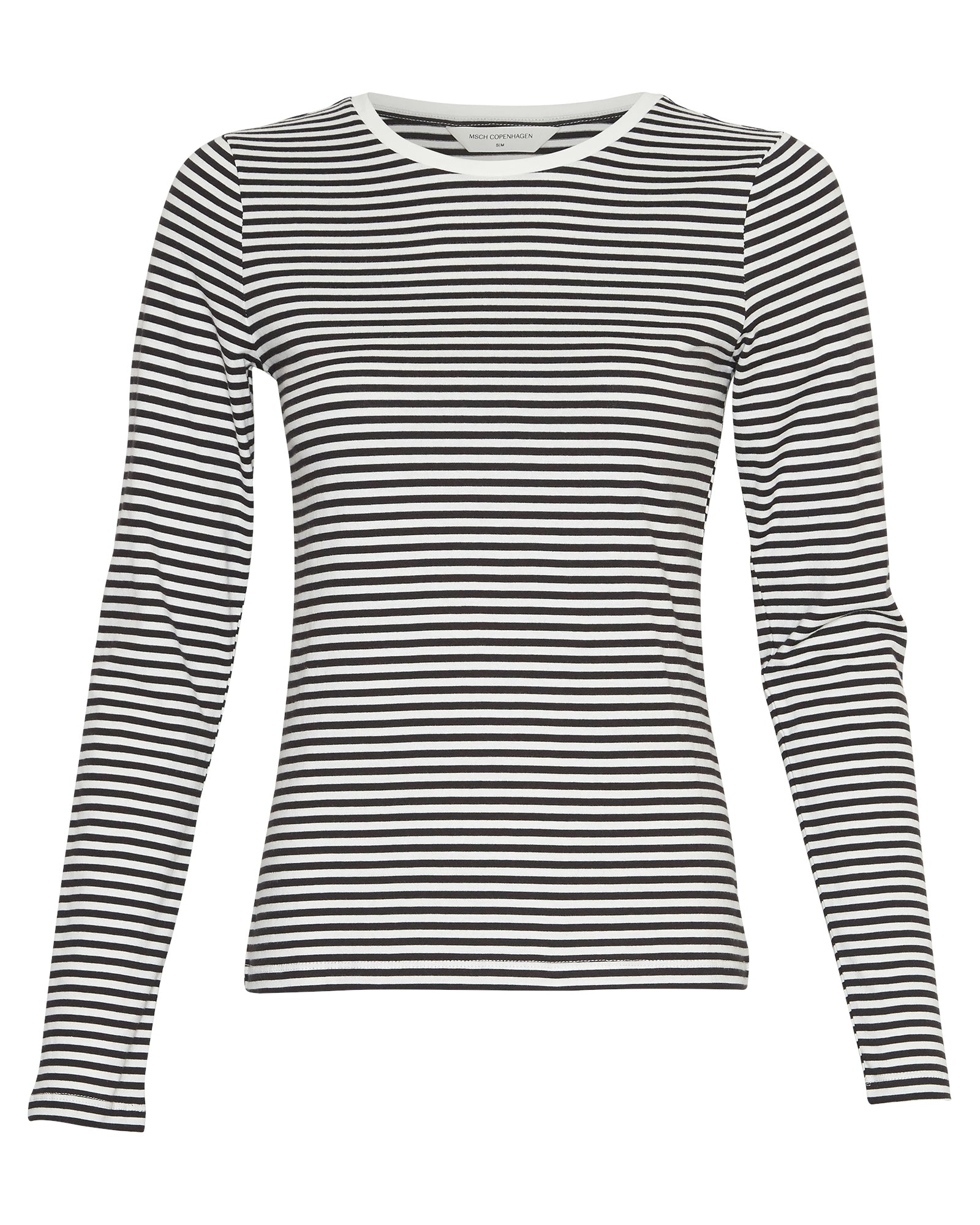 MSCH Damen T-Shirts Egret Black Egr