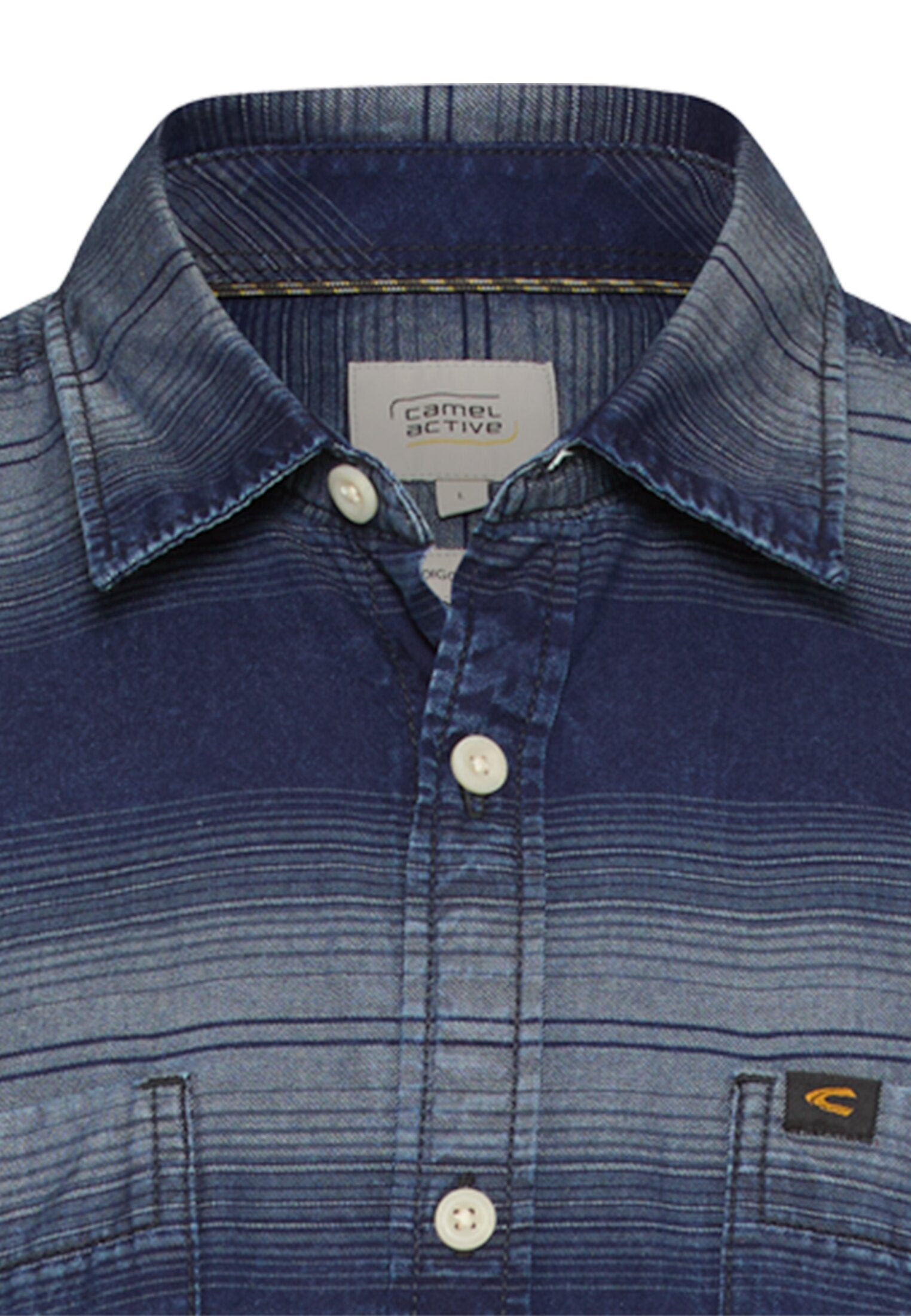 Camel active Herren Hemden kurz  Dark Navy