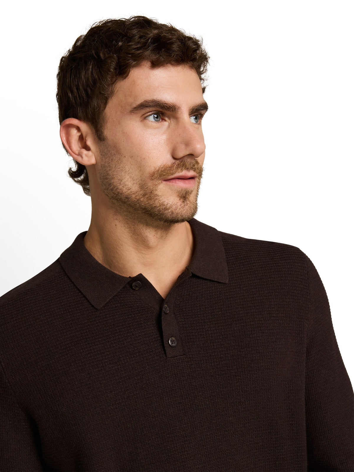 Tom Tailor Herren Pullover Dark Chocolate
