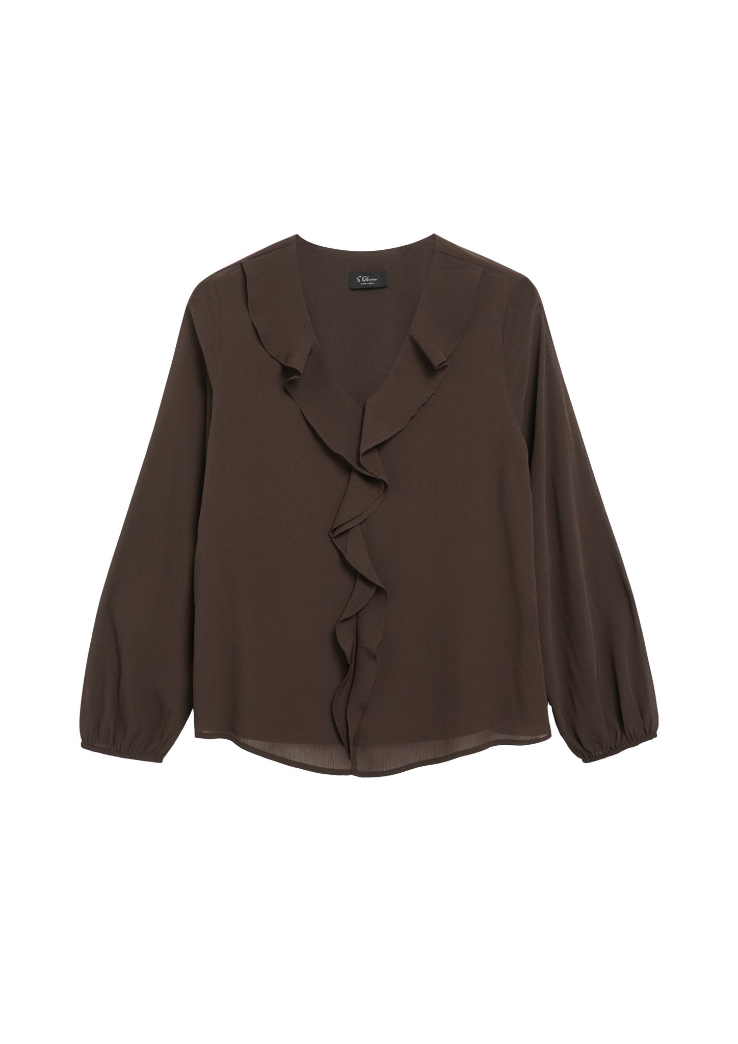 S. Oliver black Damen Blusen  Brown