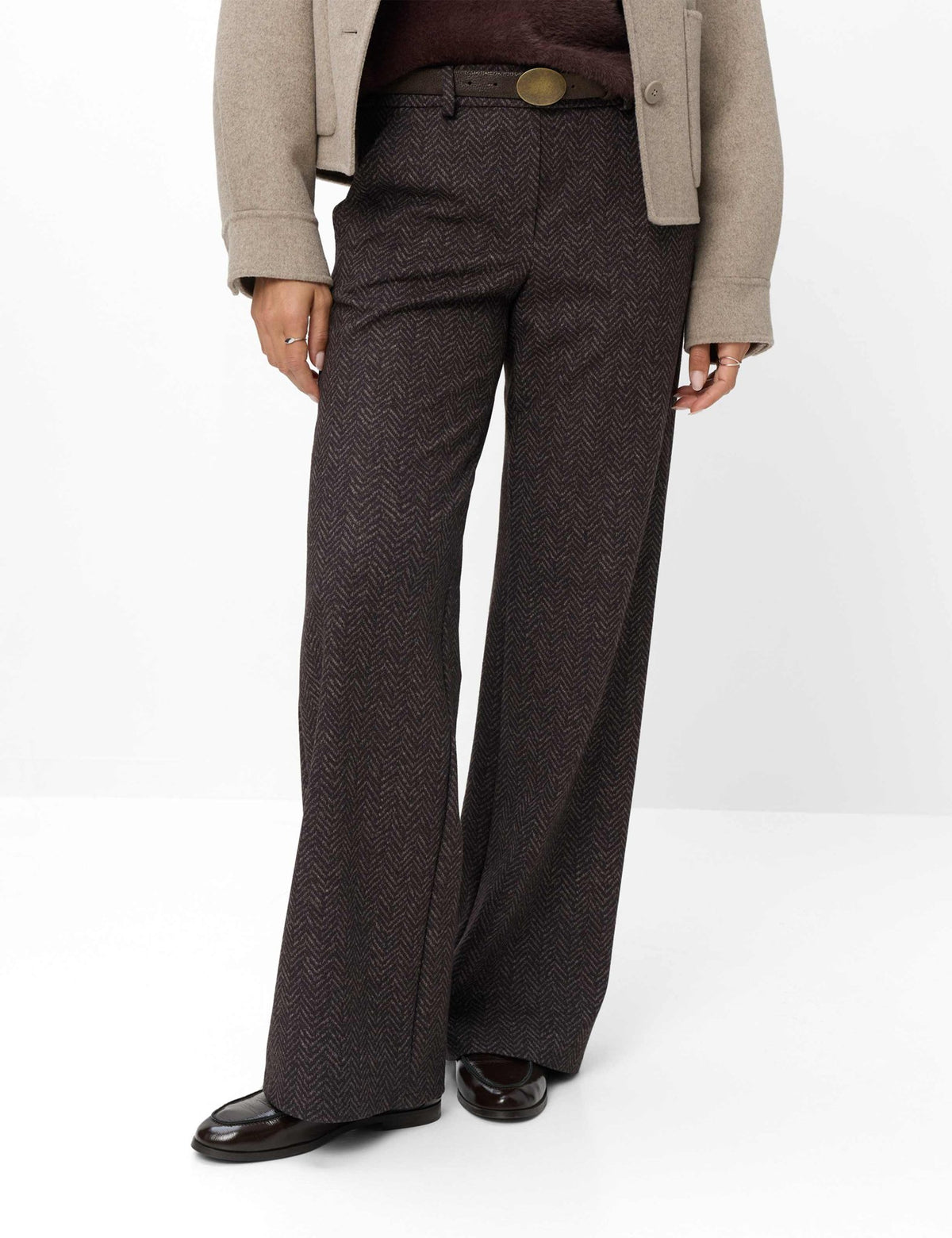Brax Damen Hosen Brunette