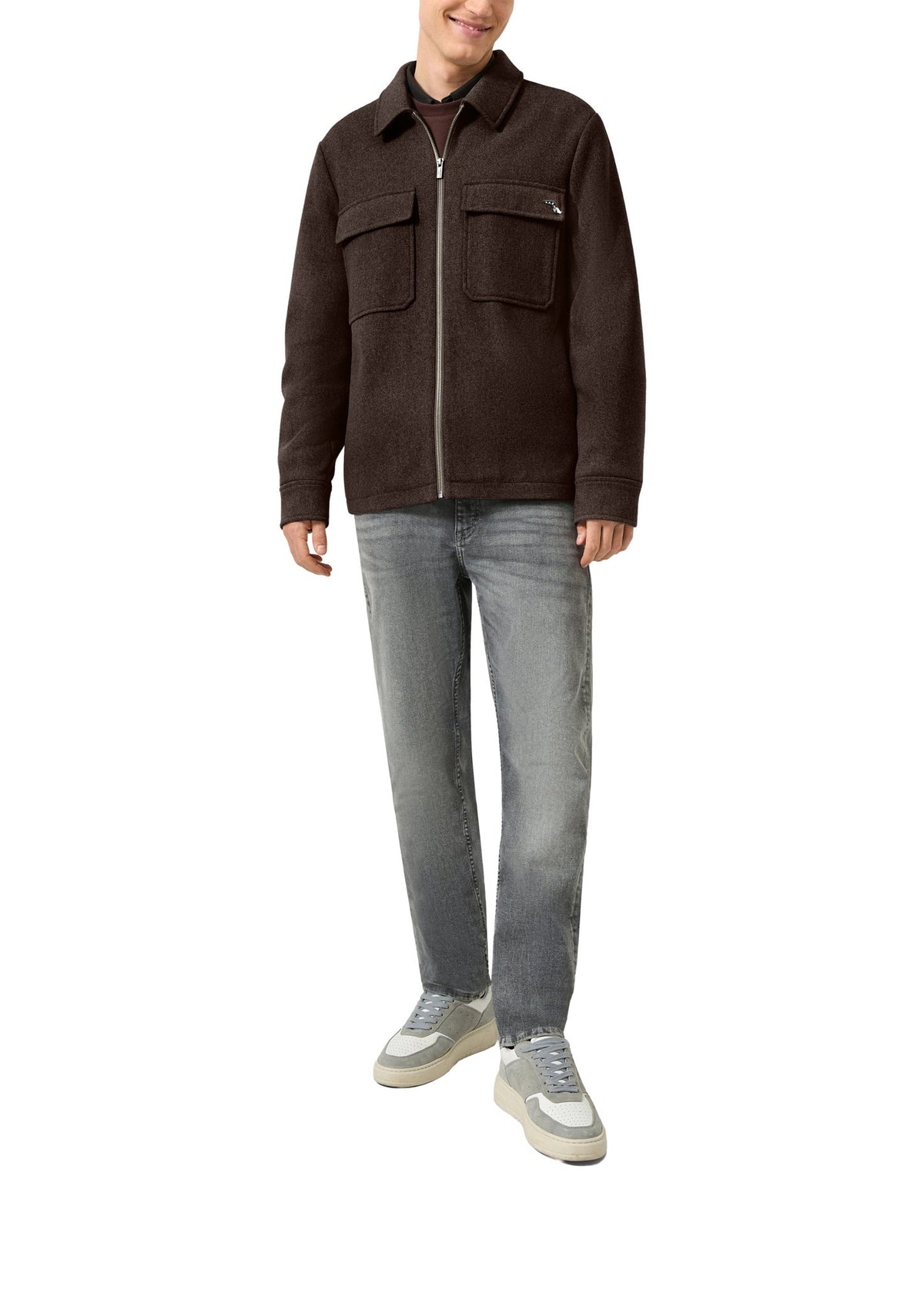 QS by S.Oliver Herren Jacken W Brown