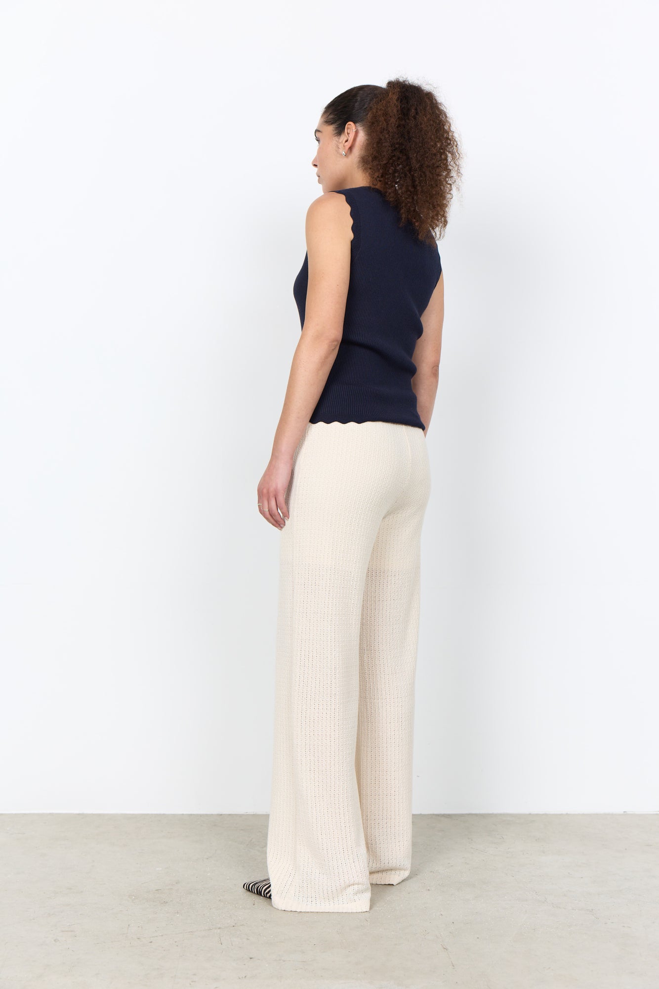 Soya Concept Damen Hosen Cream