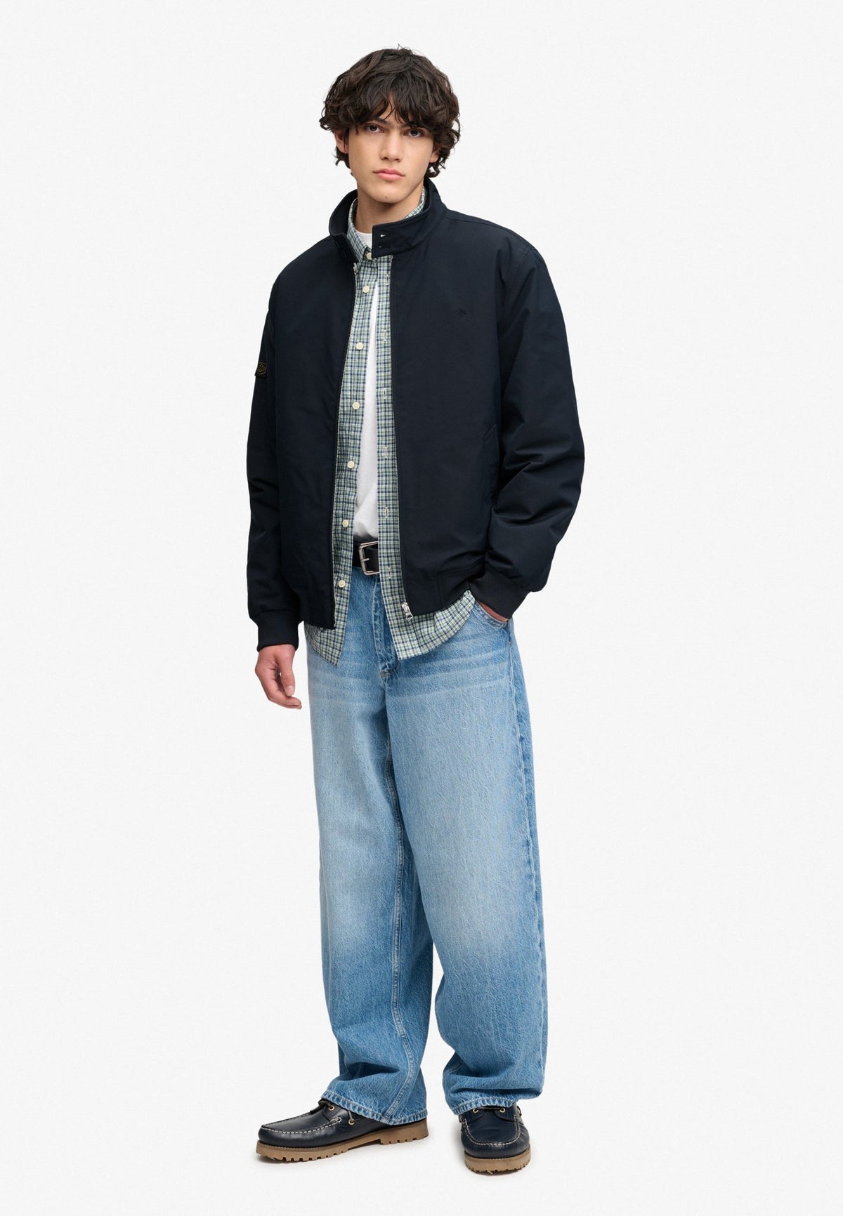 Superdry Herren Jacken T Eclipse Nav