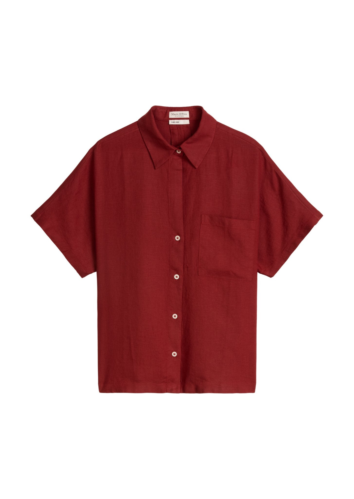 Marc O'Polo Damen Blusen kurz Tall Poppy