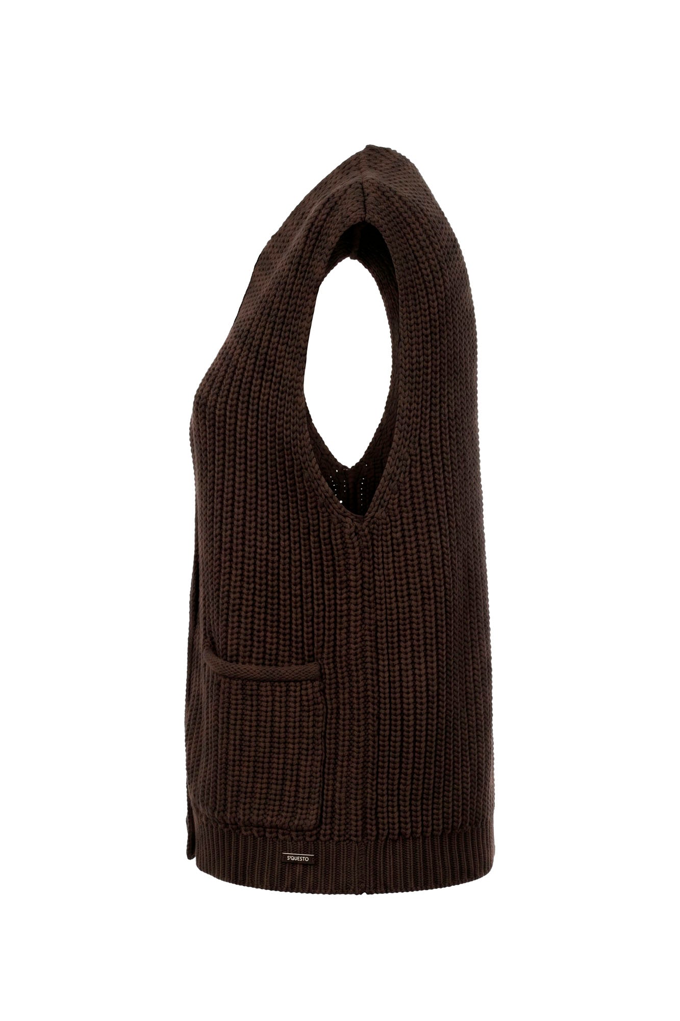 Soquesto Damen Indoorwesten Kaffee