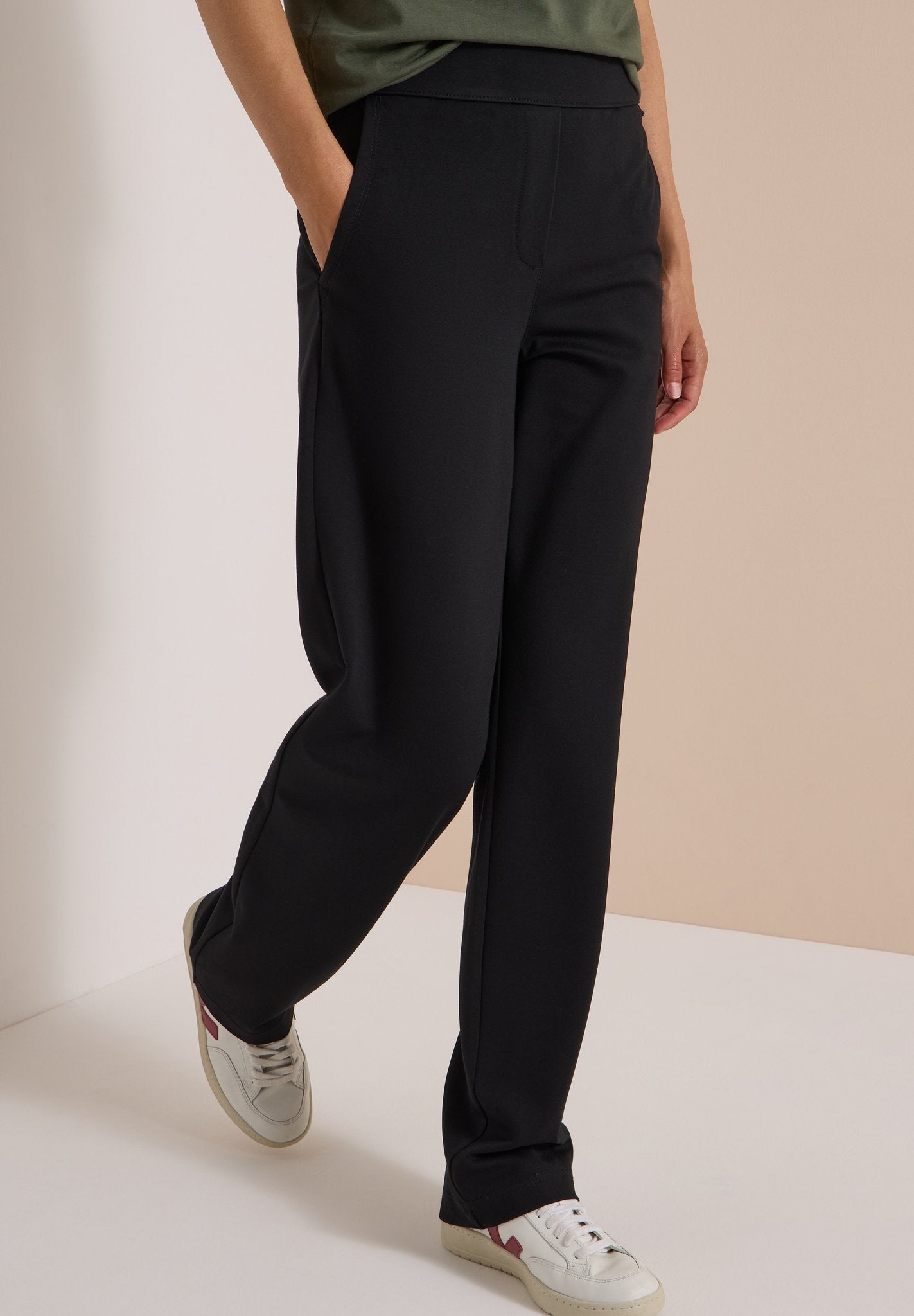 Cecil Damen Hosen  Black